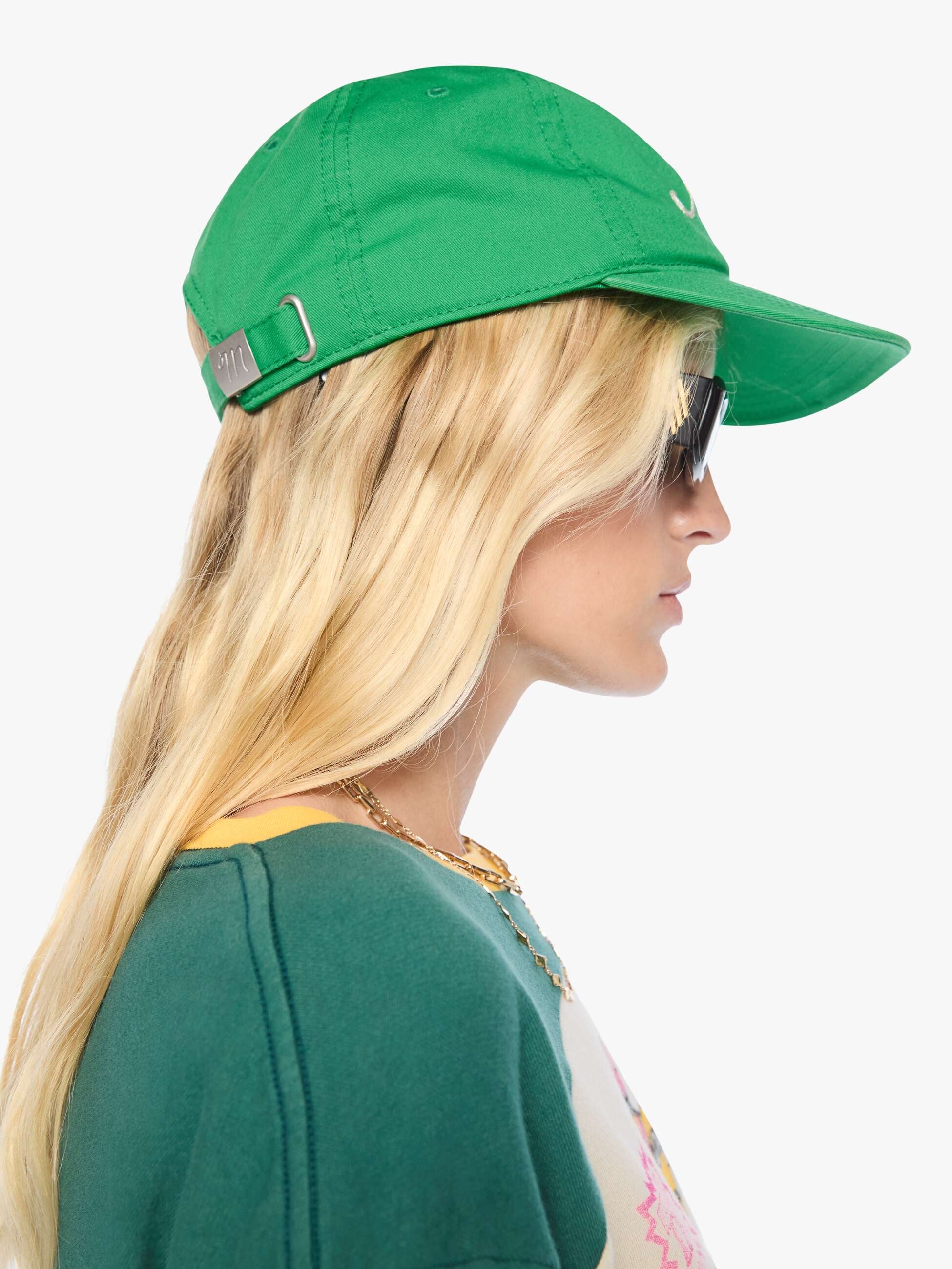 Mother Hats Off Dad Cap Jade Grün Baumwolle