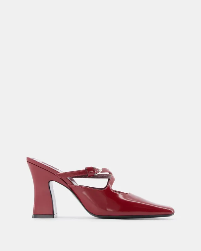 Nodaleto Nodstalgia Grace Mules Bordeaux 85 mm