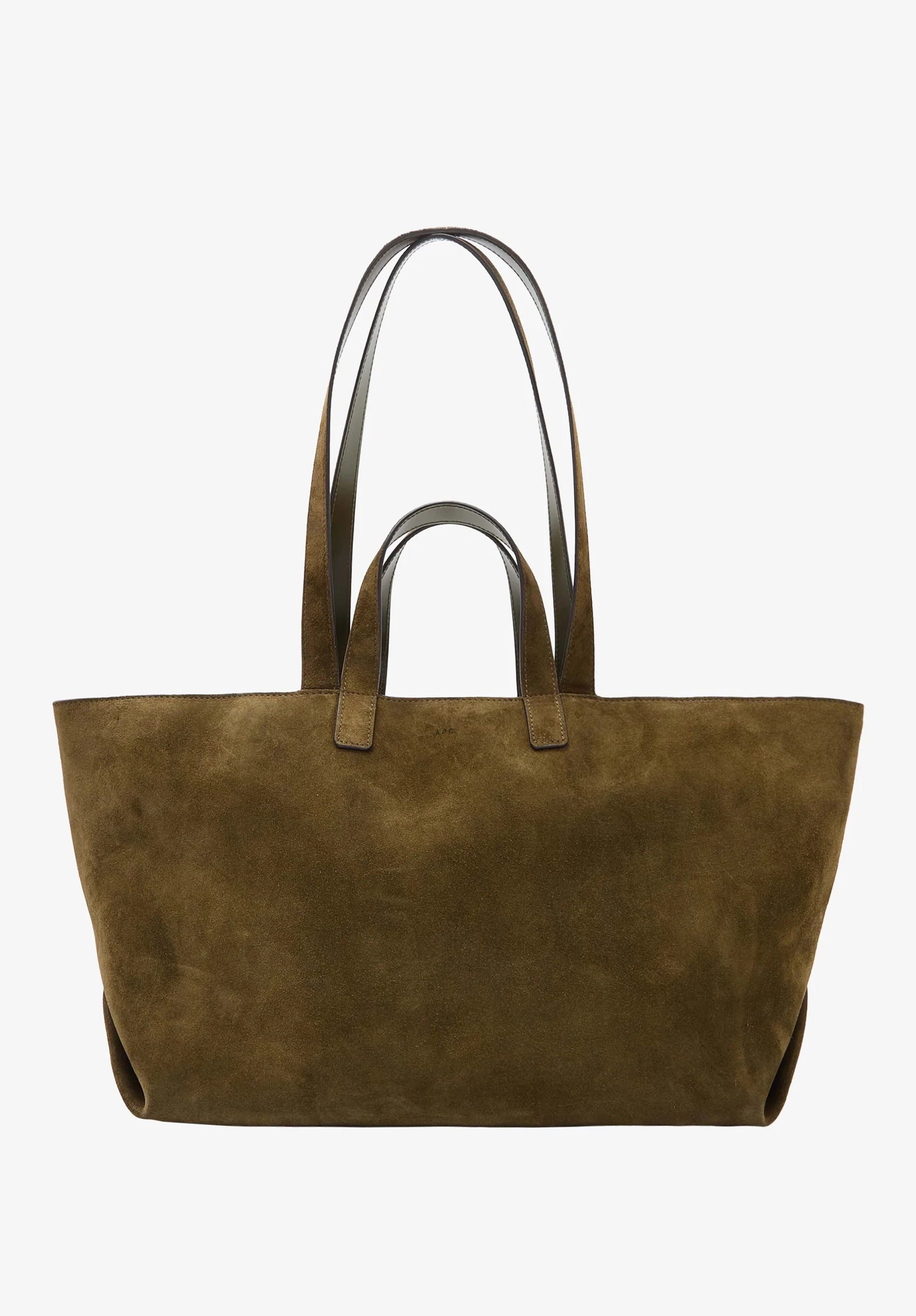 A.P.C. Le Drummer Tasche TU Schulter Gold-Logo