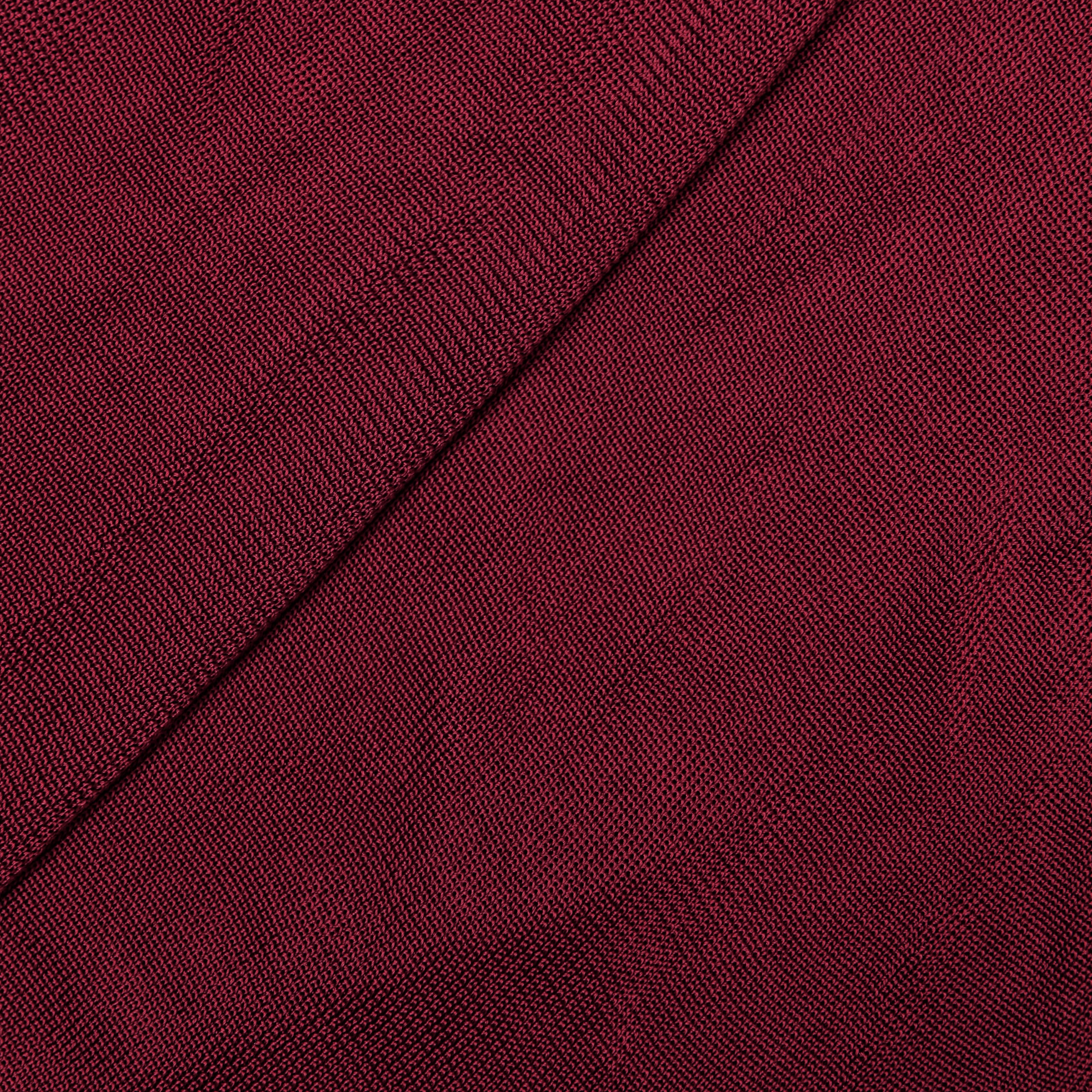 Self Portrait Burgundy Viscose Maxikleid Burgunder