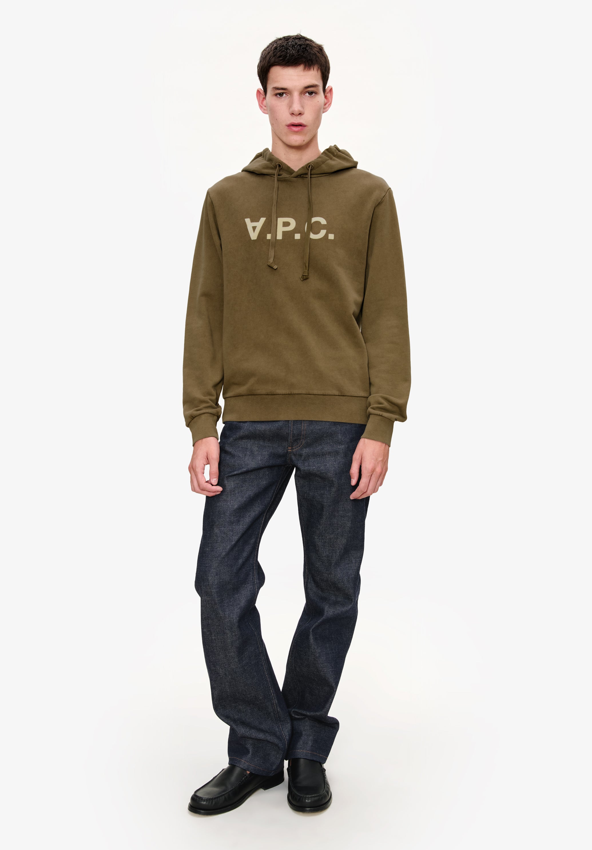 A.P.C. Standard-Hoodie VPC Hoodie grün 3XL Bio-Baumwolle
