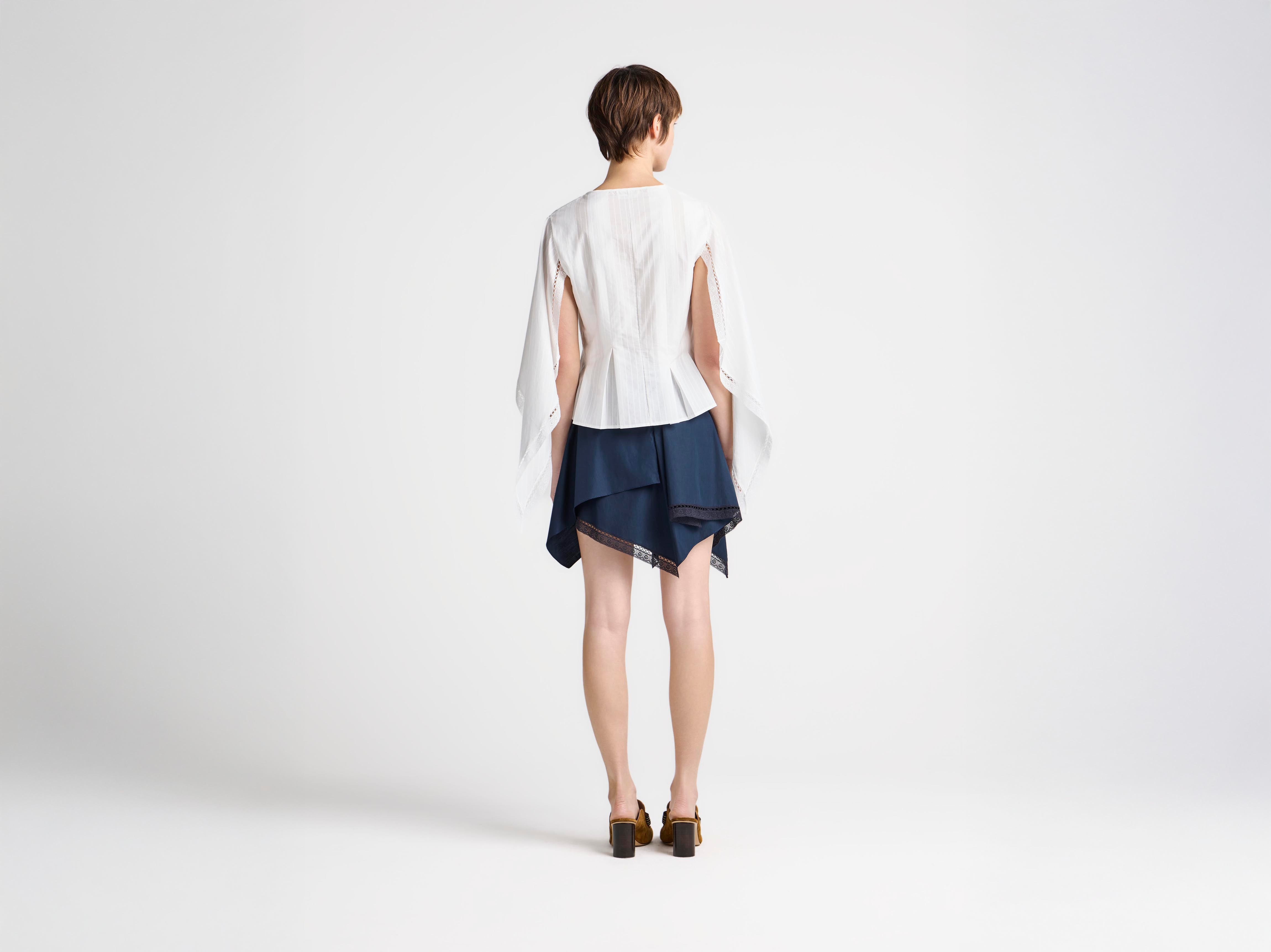 J.W.Anderson Skirts Handkerchief Skirt Rock Dunkelblau Baumwolle