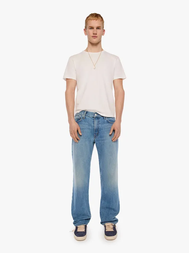 Mother The Big Shot Jeans Last Man Standing Hellblau