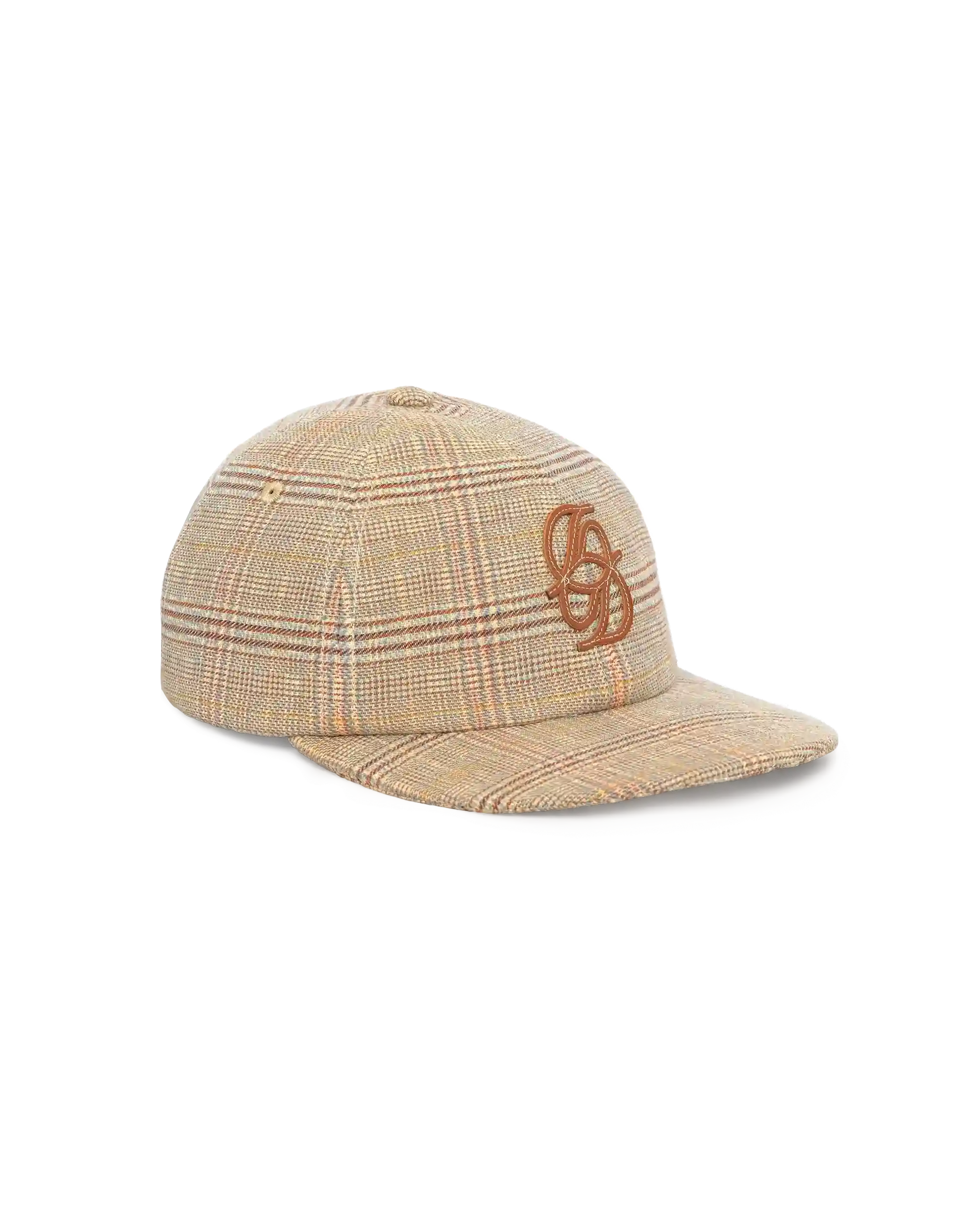 Drôle De Monsieur Casquette Carreaux D Miroir beige Cap
