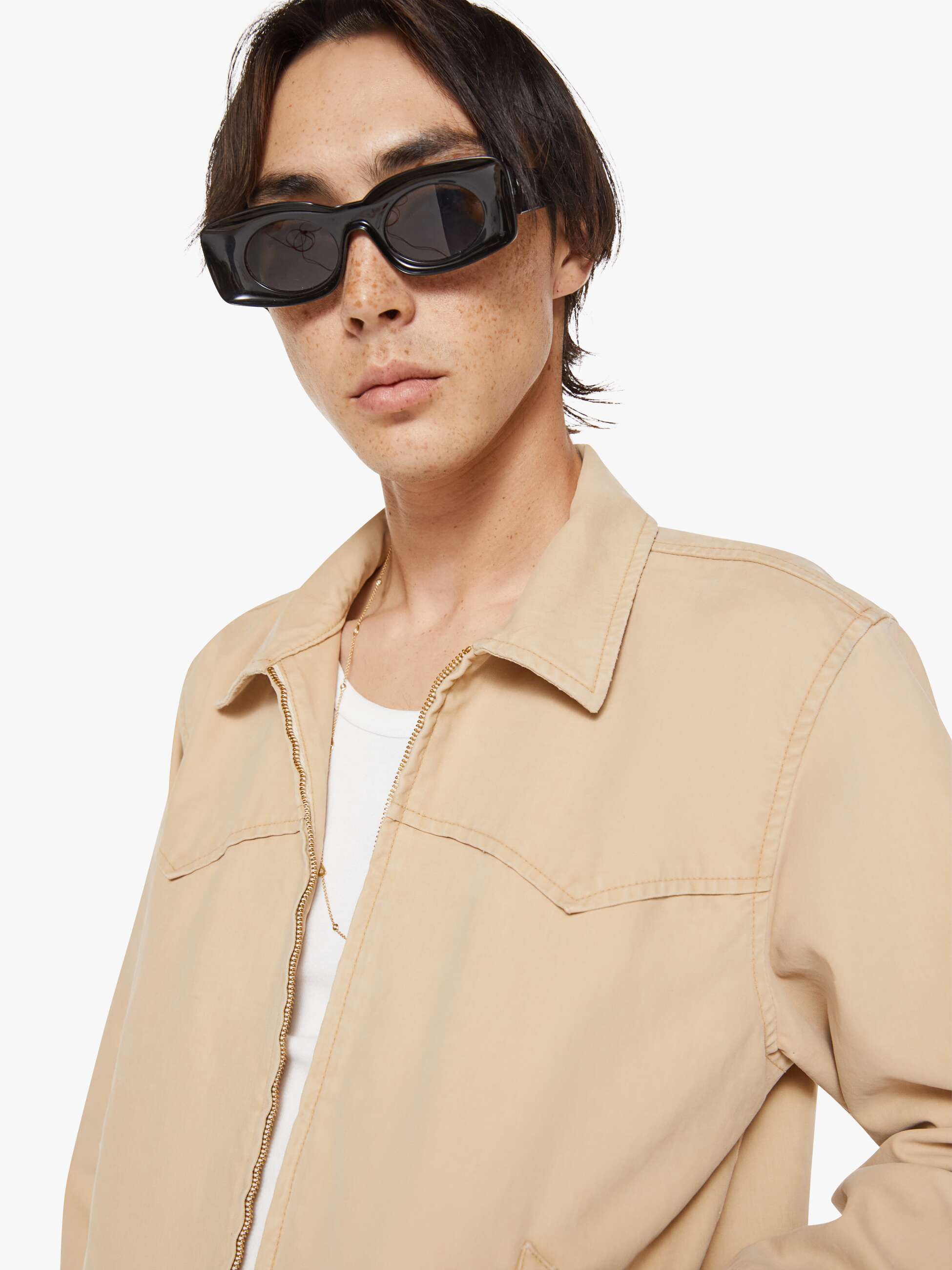 Mother Jackets The Drizzle Jacke Take a Rain Check Khaki