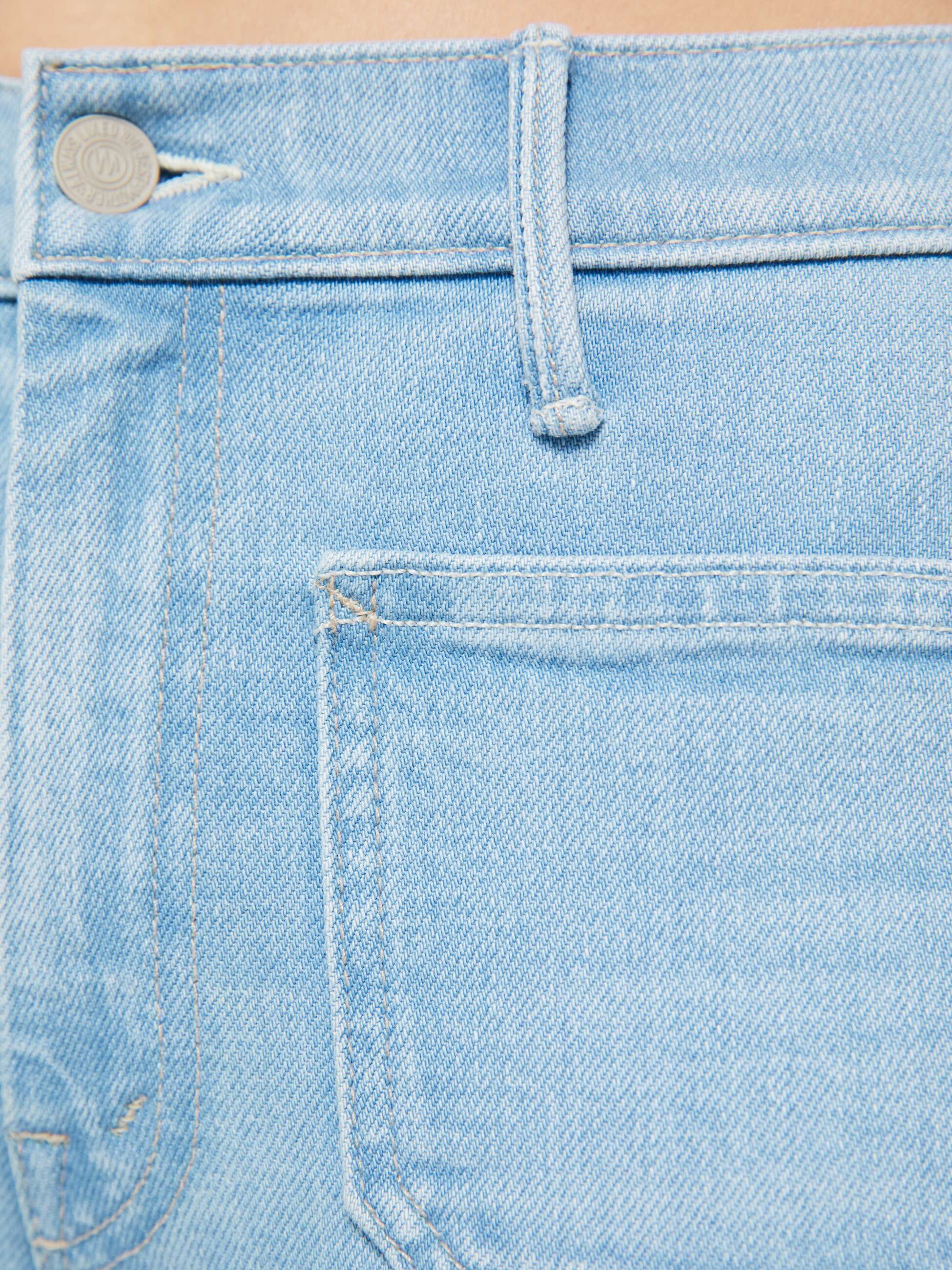 Mother Weekender Patch Pocket Jeans Sauced By Six Flare