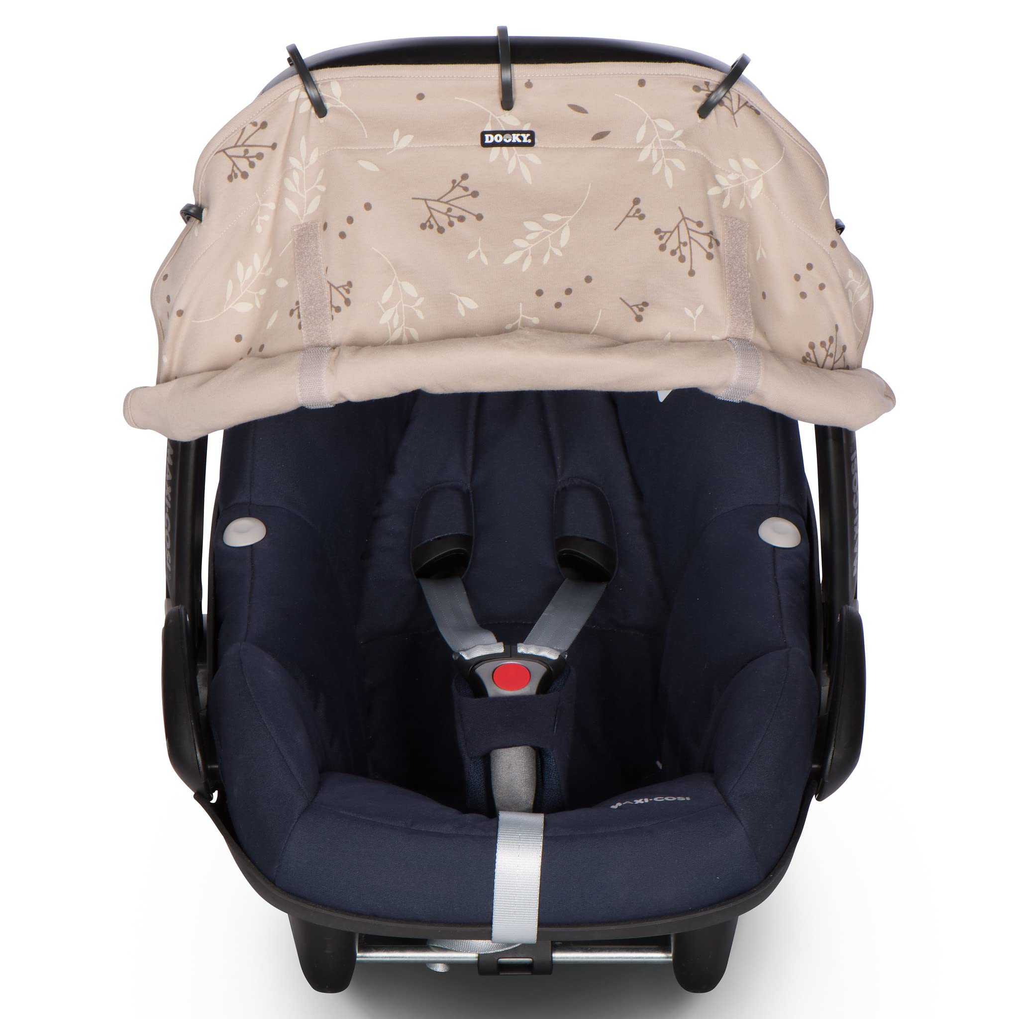 Dooky Universal Cover Sonnensegel Romantic Leaves Beige UPF50+