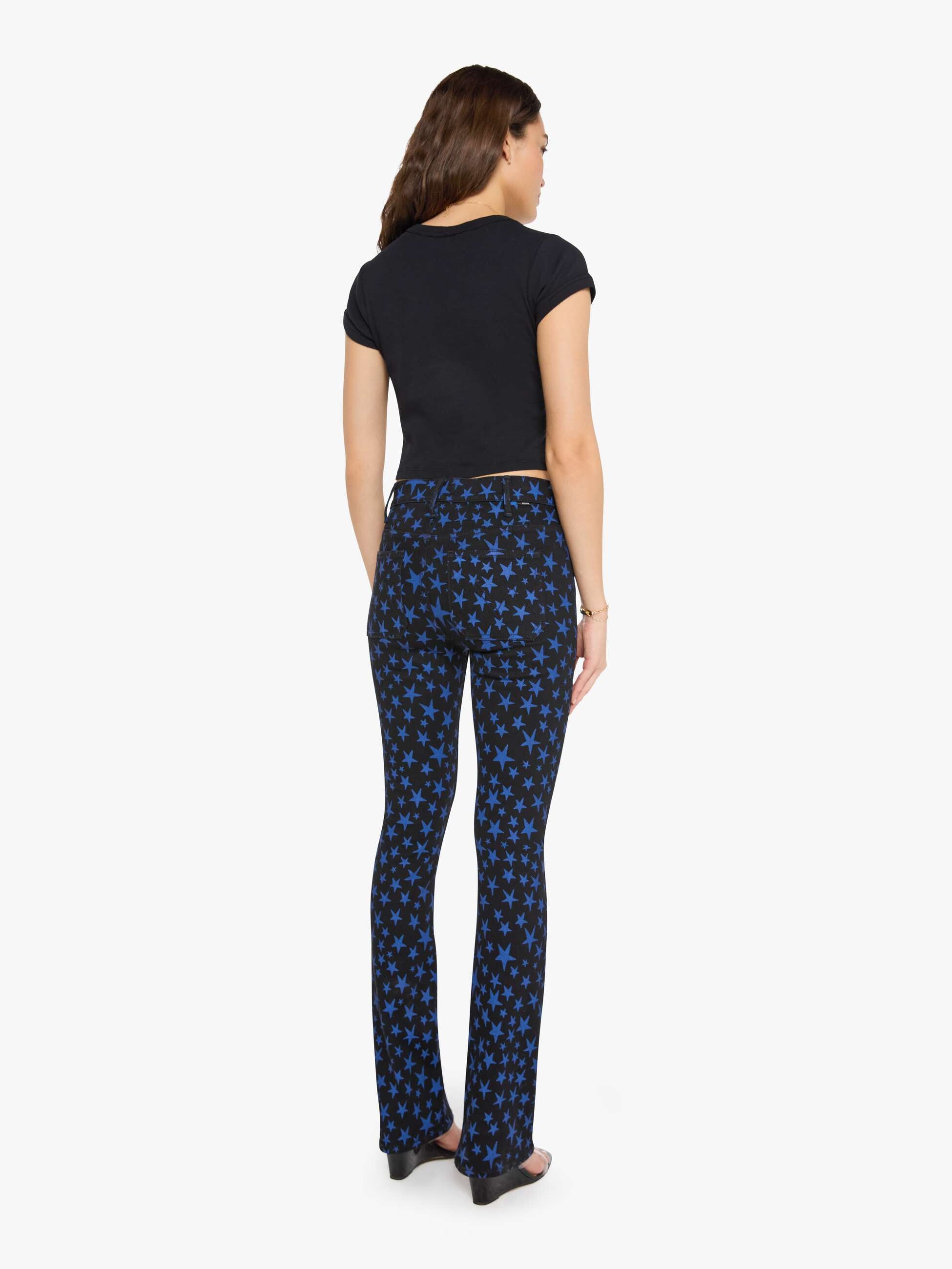 Mother Denim The Patch Pocket Insider Sneak Jeans Rock Star