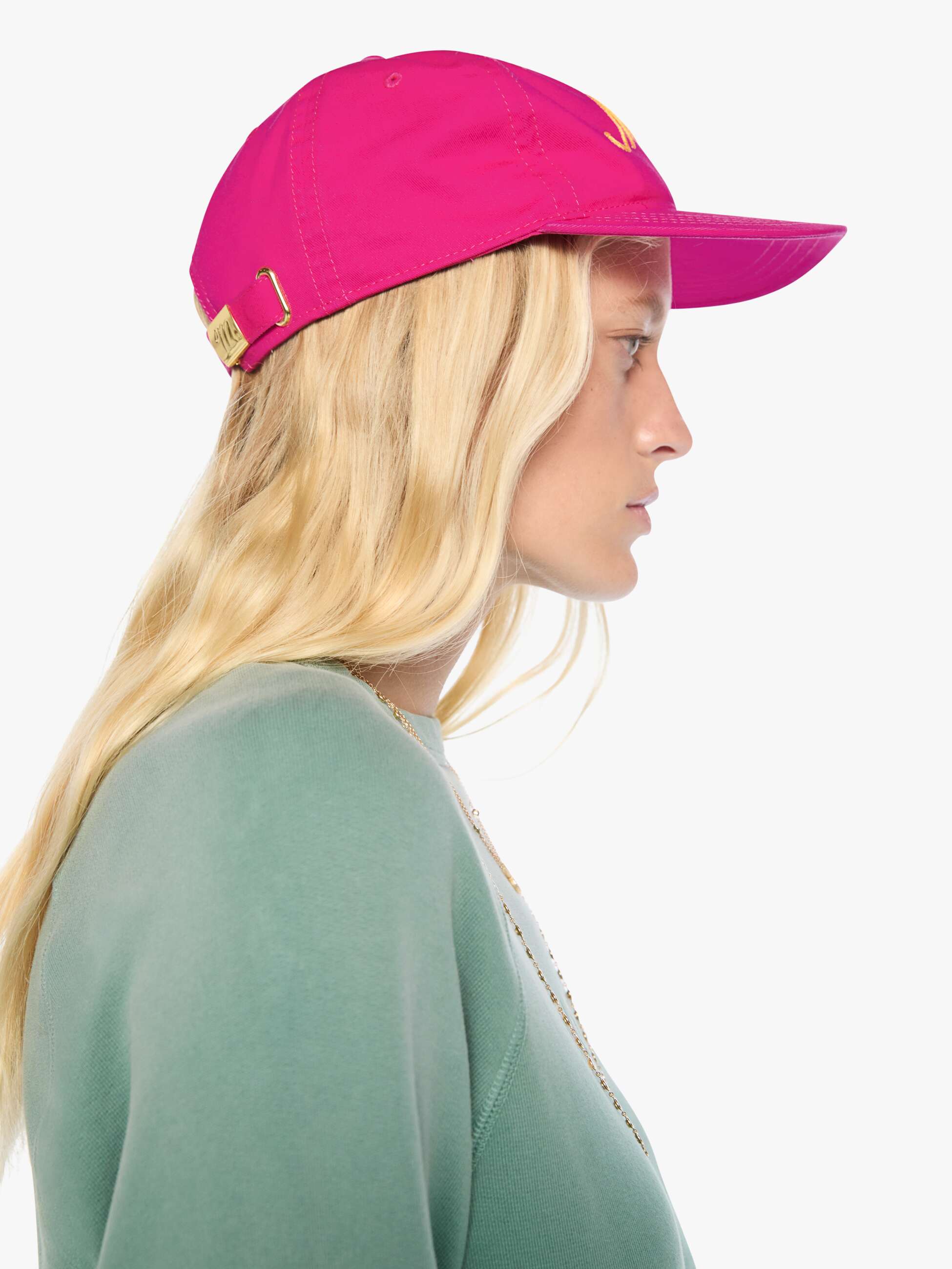Mother Hats Off Cap Pink Sapphire Baumwolle O/S