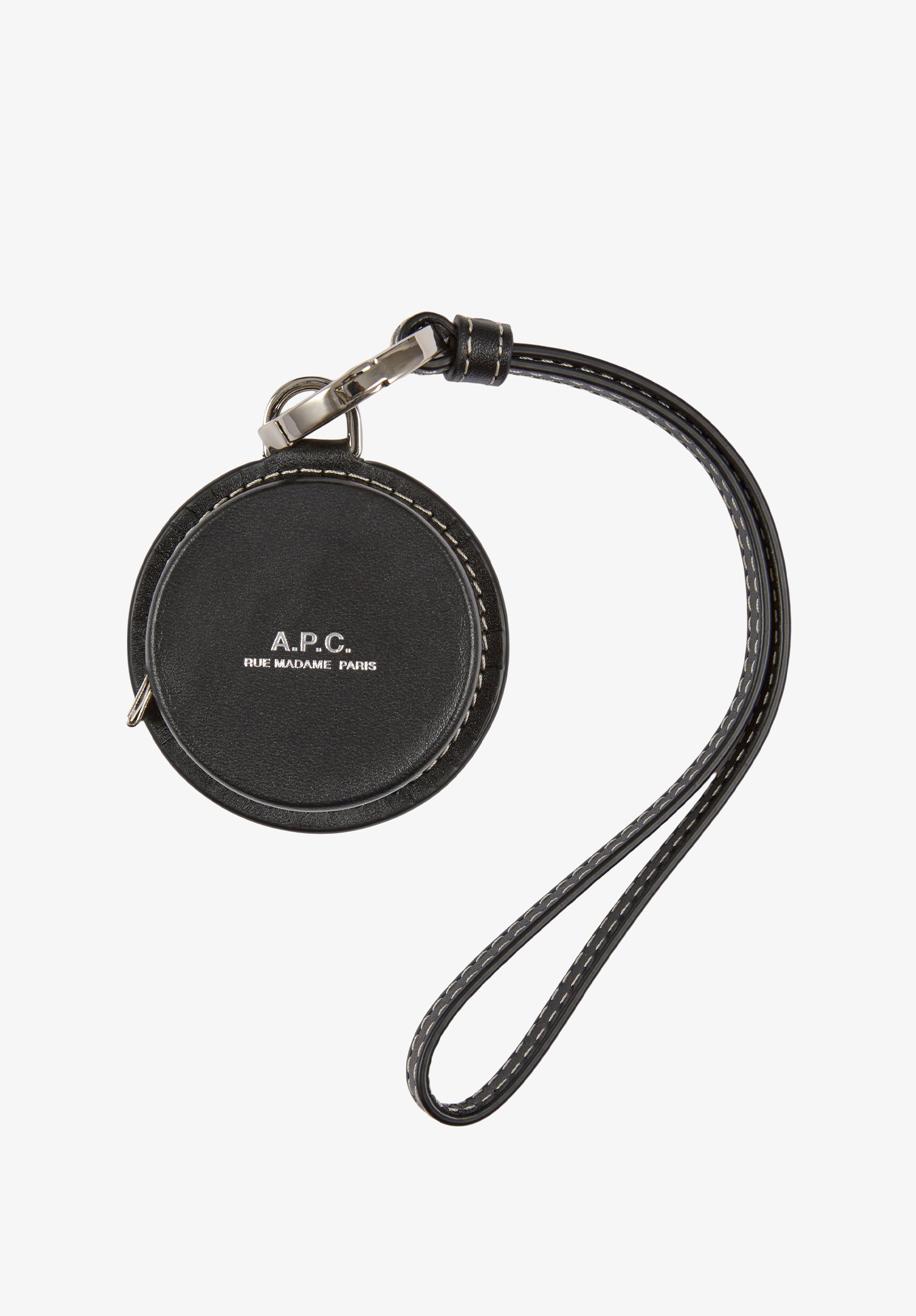 A.P.C. Maßband Glattleder Rue Madame 6 cm TU