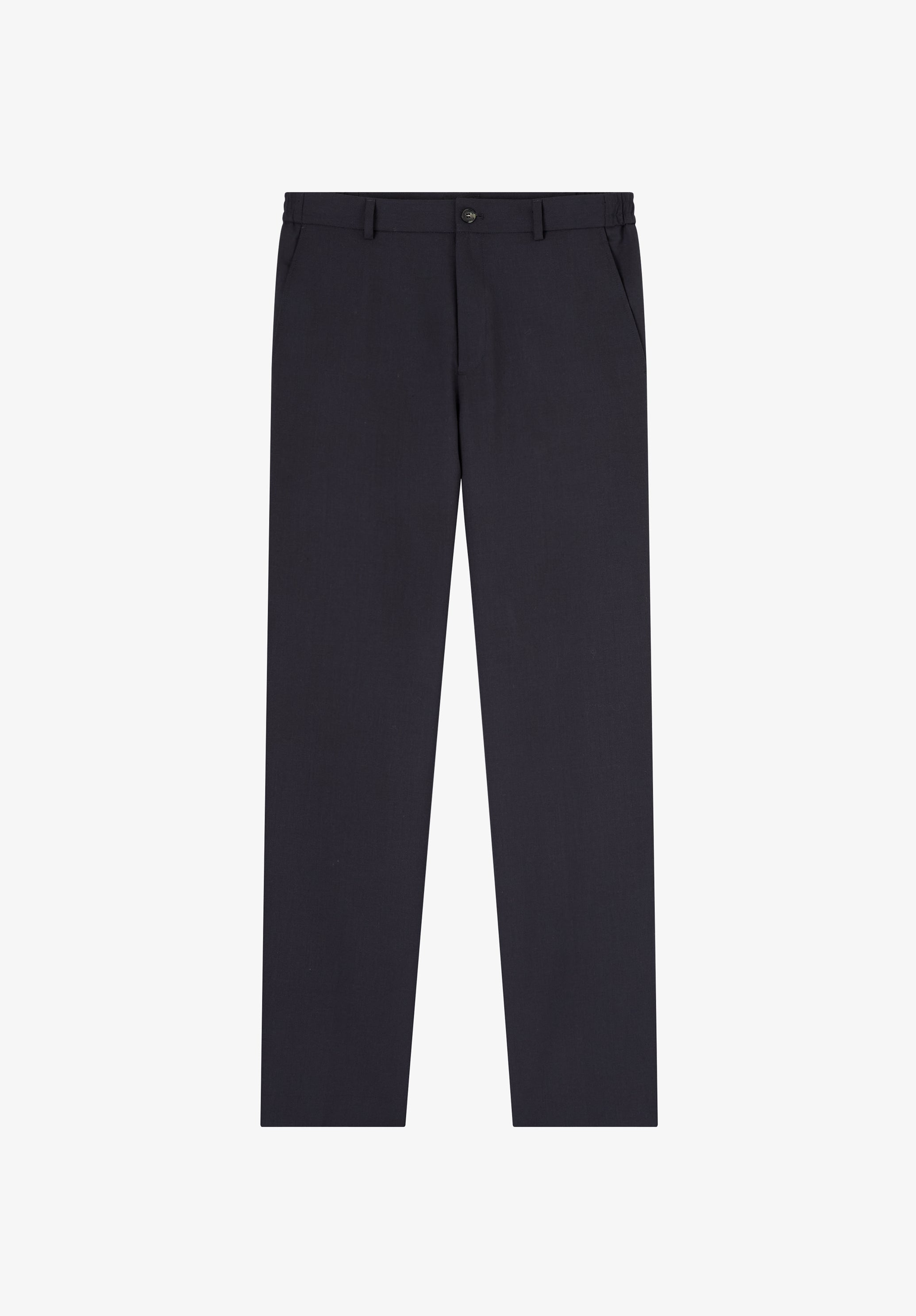 A.P.C. Hose marineblau Bio-Baumwolle gerade