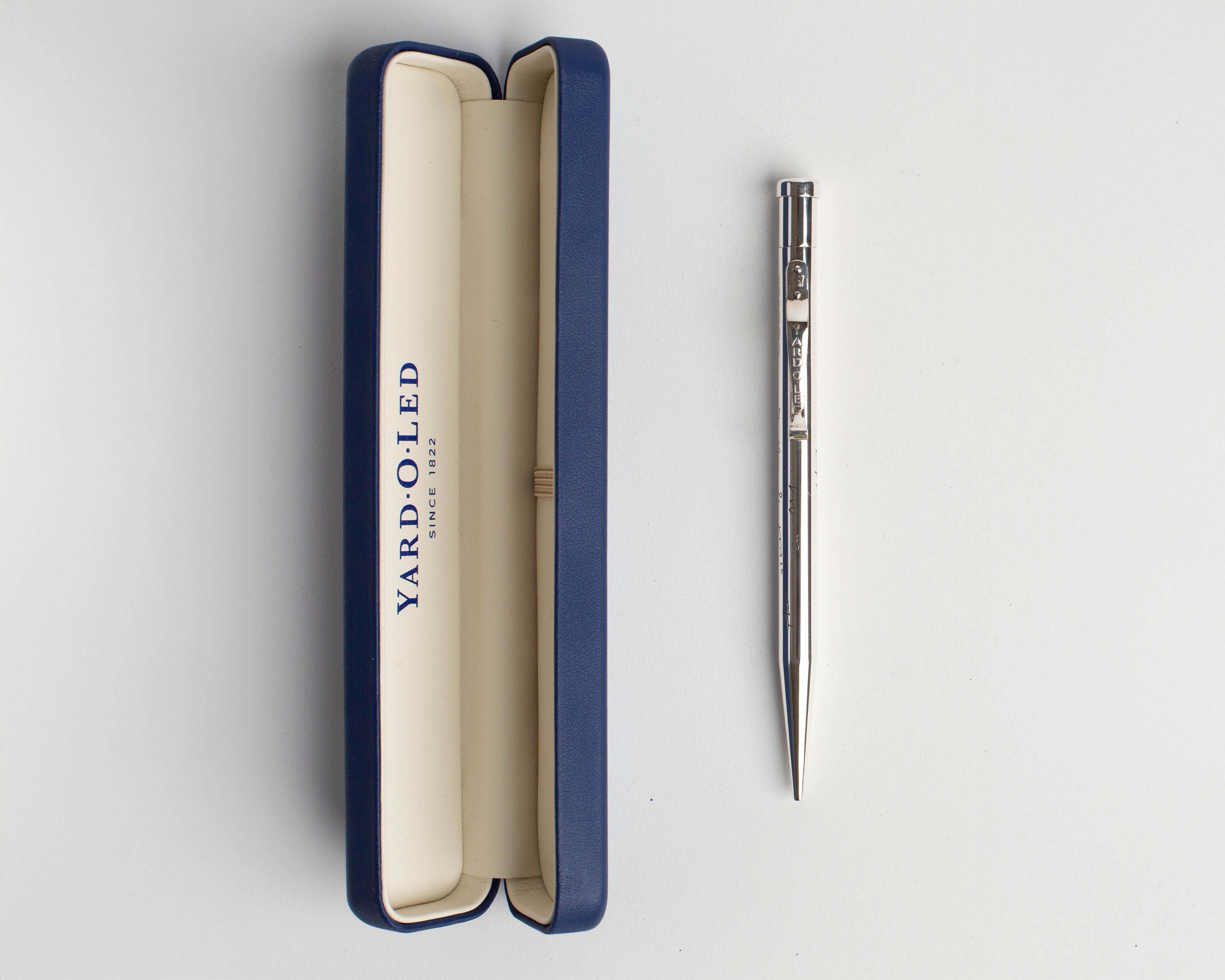 J.W.Anderson Homeware Drehbleistift Sterlingsilber Wilde Gravur