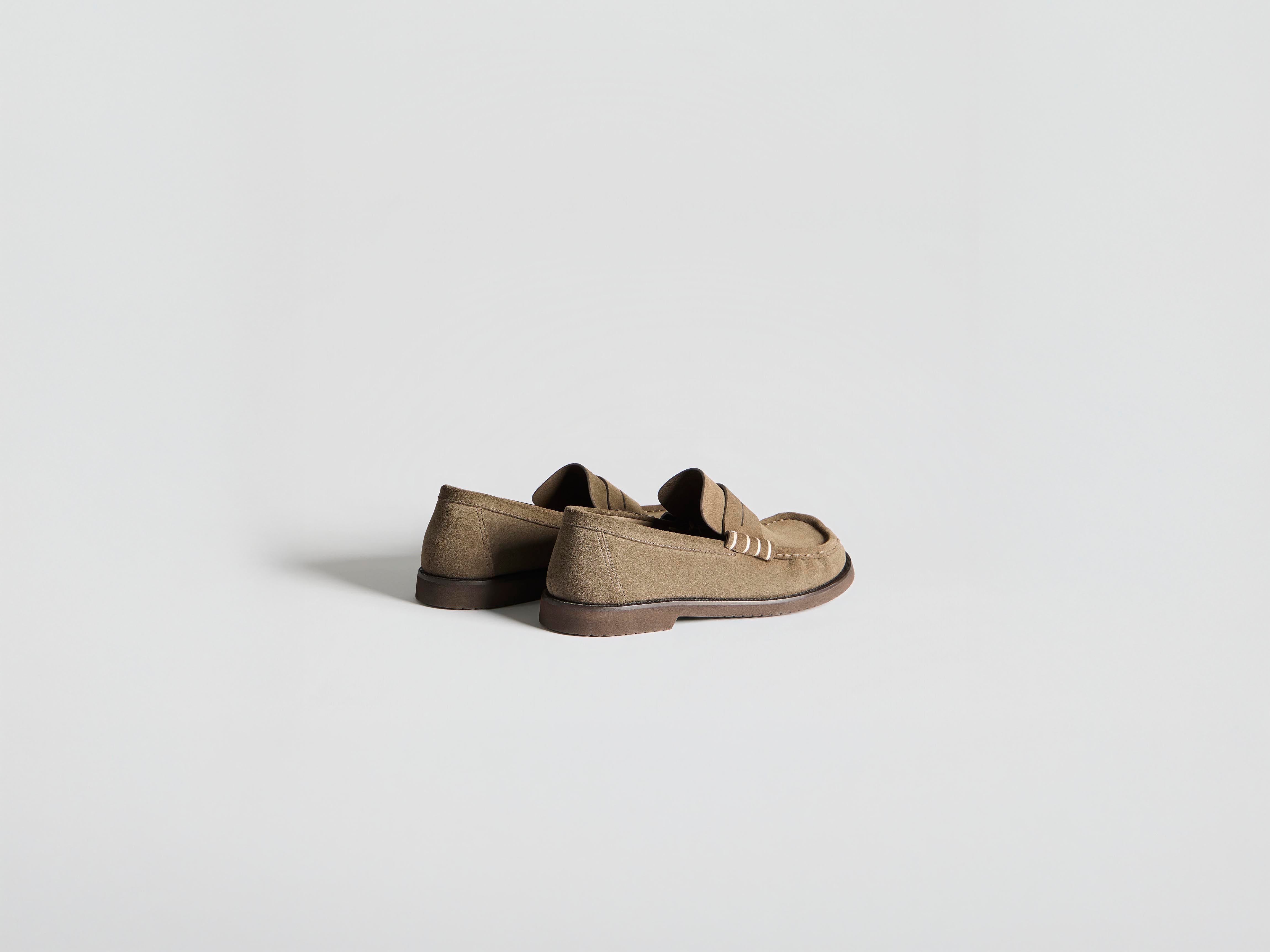 J.W.Anderson Loafer Moccasins Herren Halbschuhe Dunkel Taupe