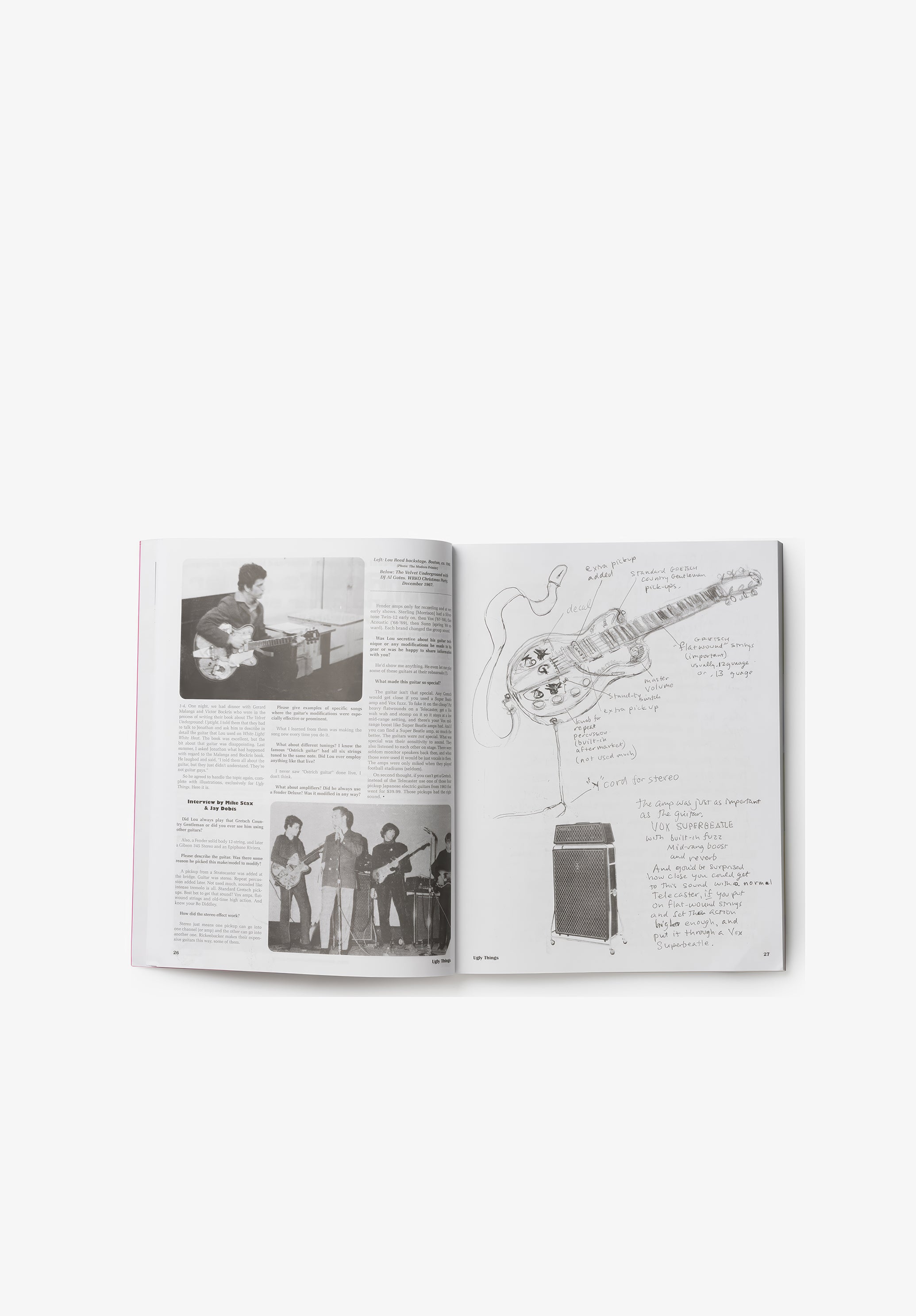 A.P.C. UGLY THINGS Magazin Musikmagazin Englisch 152 Seiten