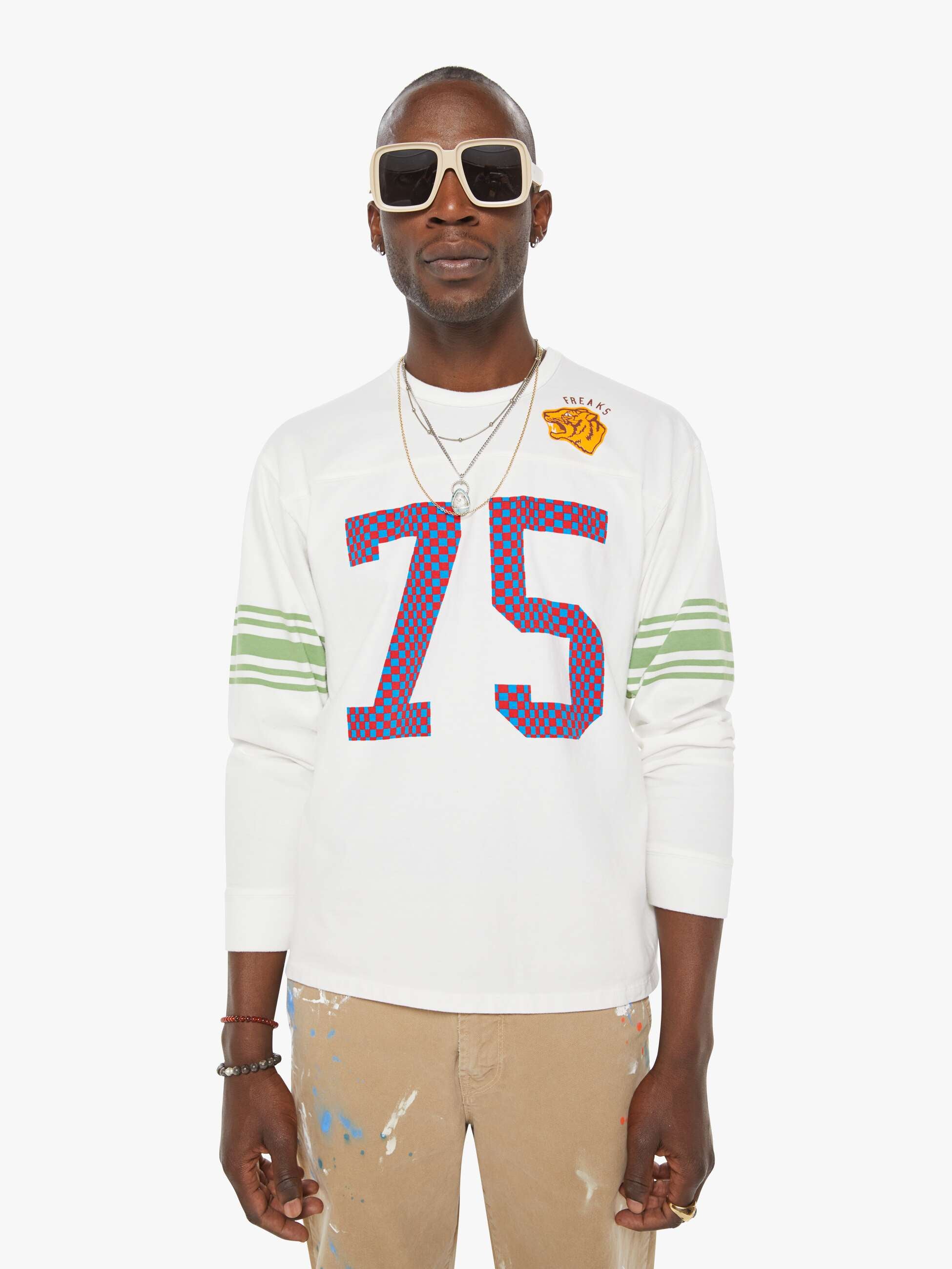 Mother The Player 6124A-865 T-Shirt Freaks Baumwolle