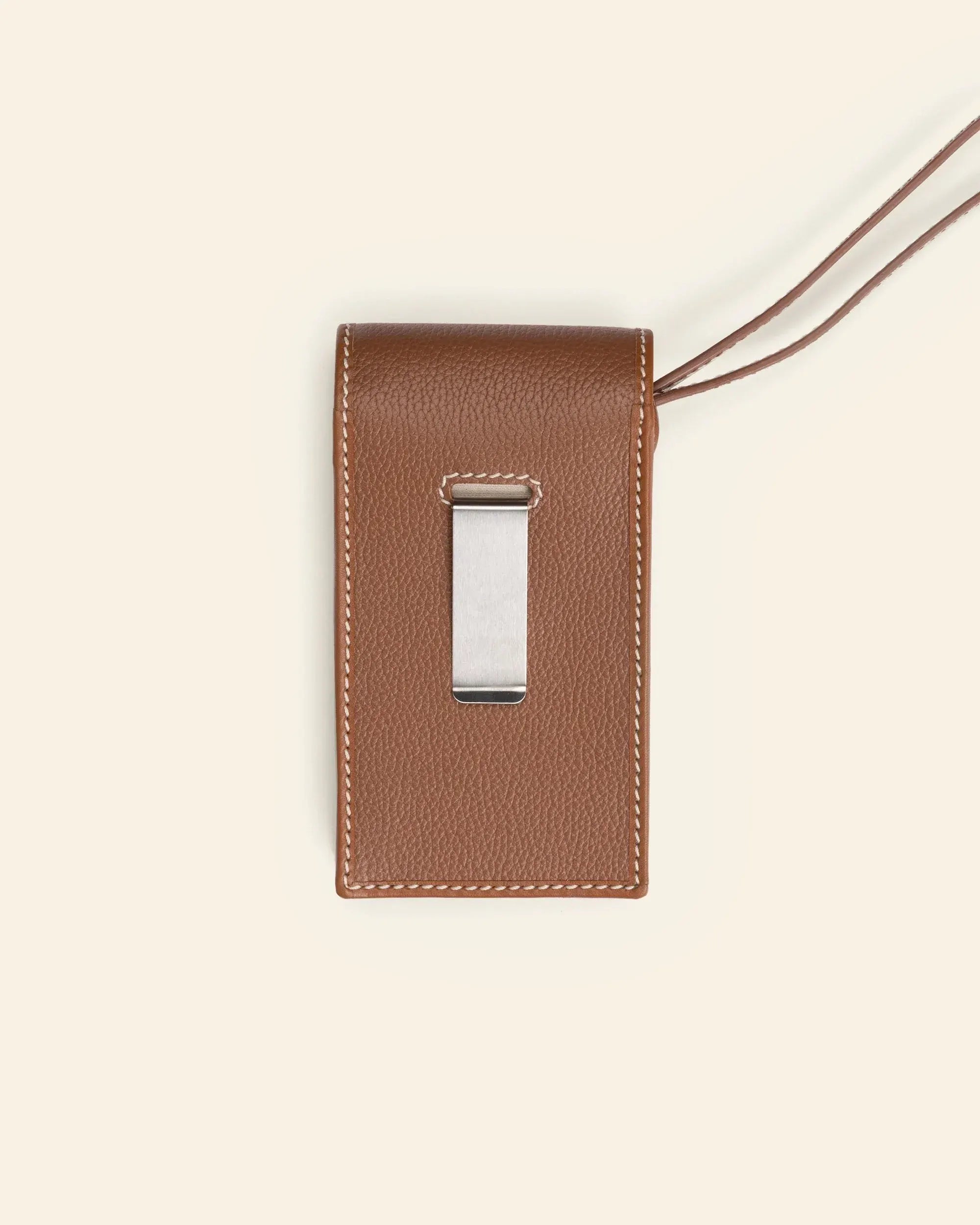 Drôle De Monsieur L'Étui Camera Tasche Braun Leder