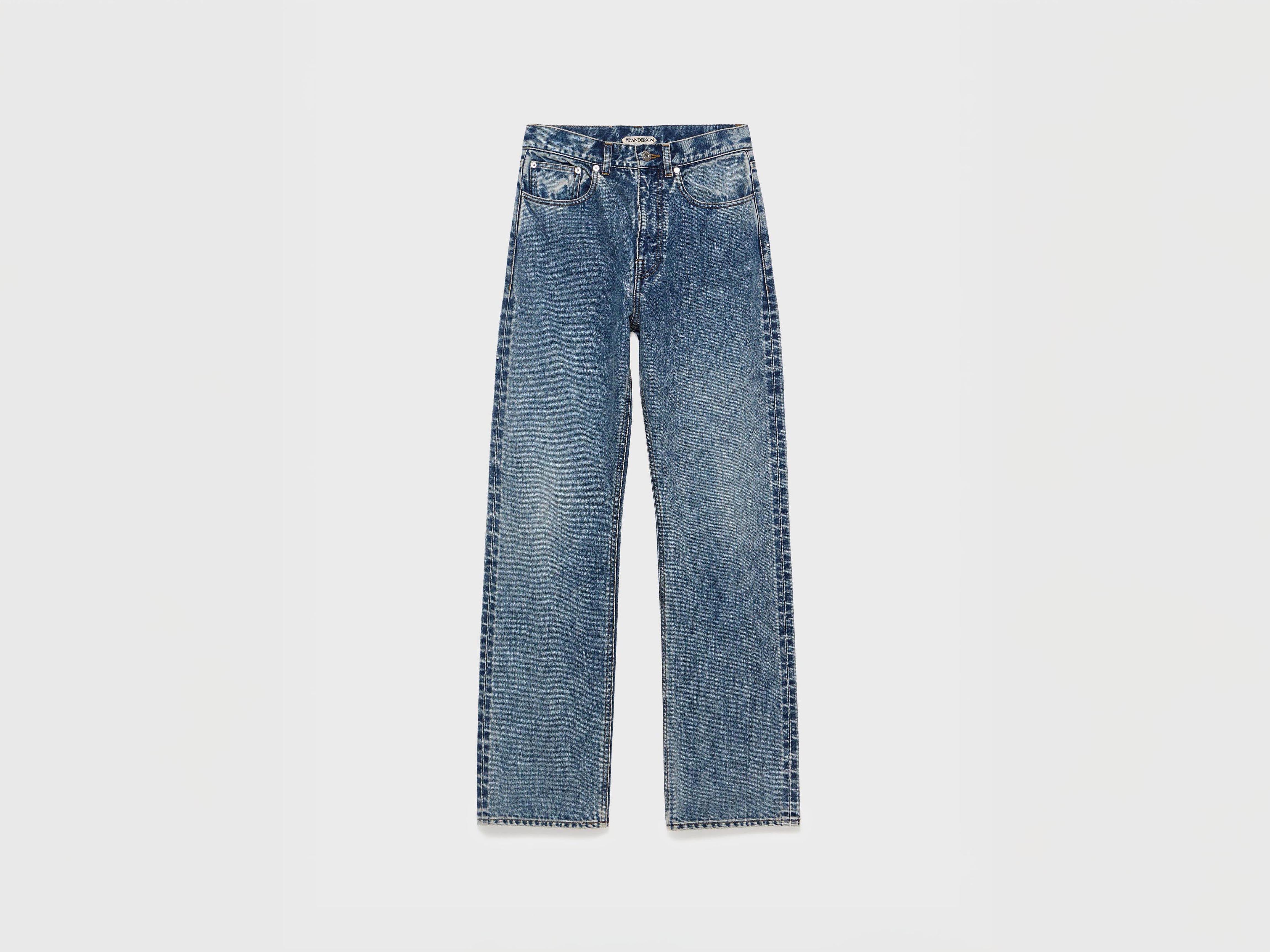 J.W.Anderson Jeans Straight Leg Jeans Herren Mittelblau