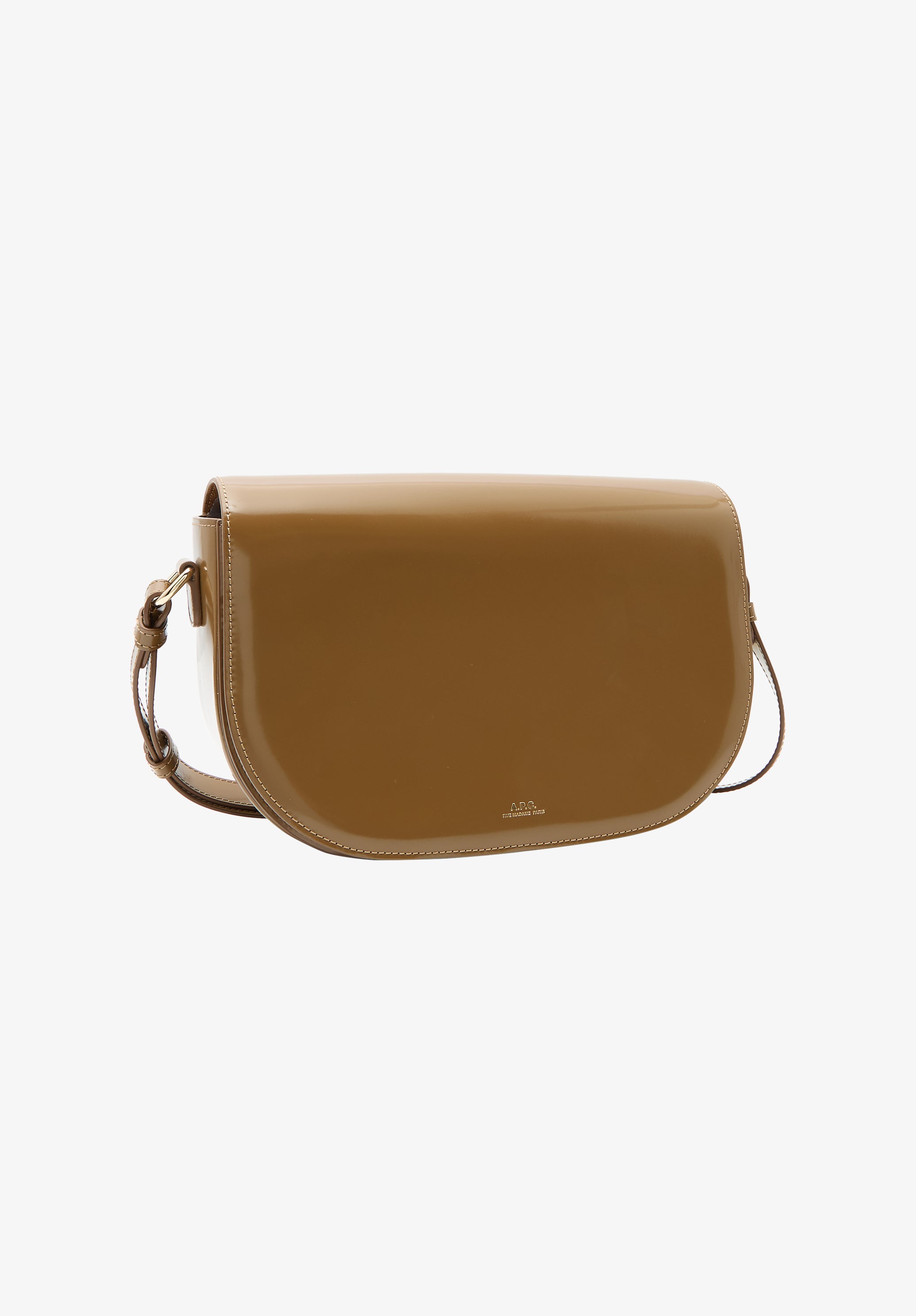 A.P.C. Le B-Side Tasche braun Leder Umhängetasche TU