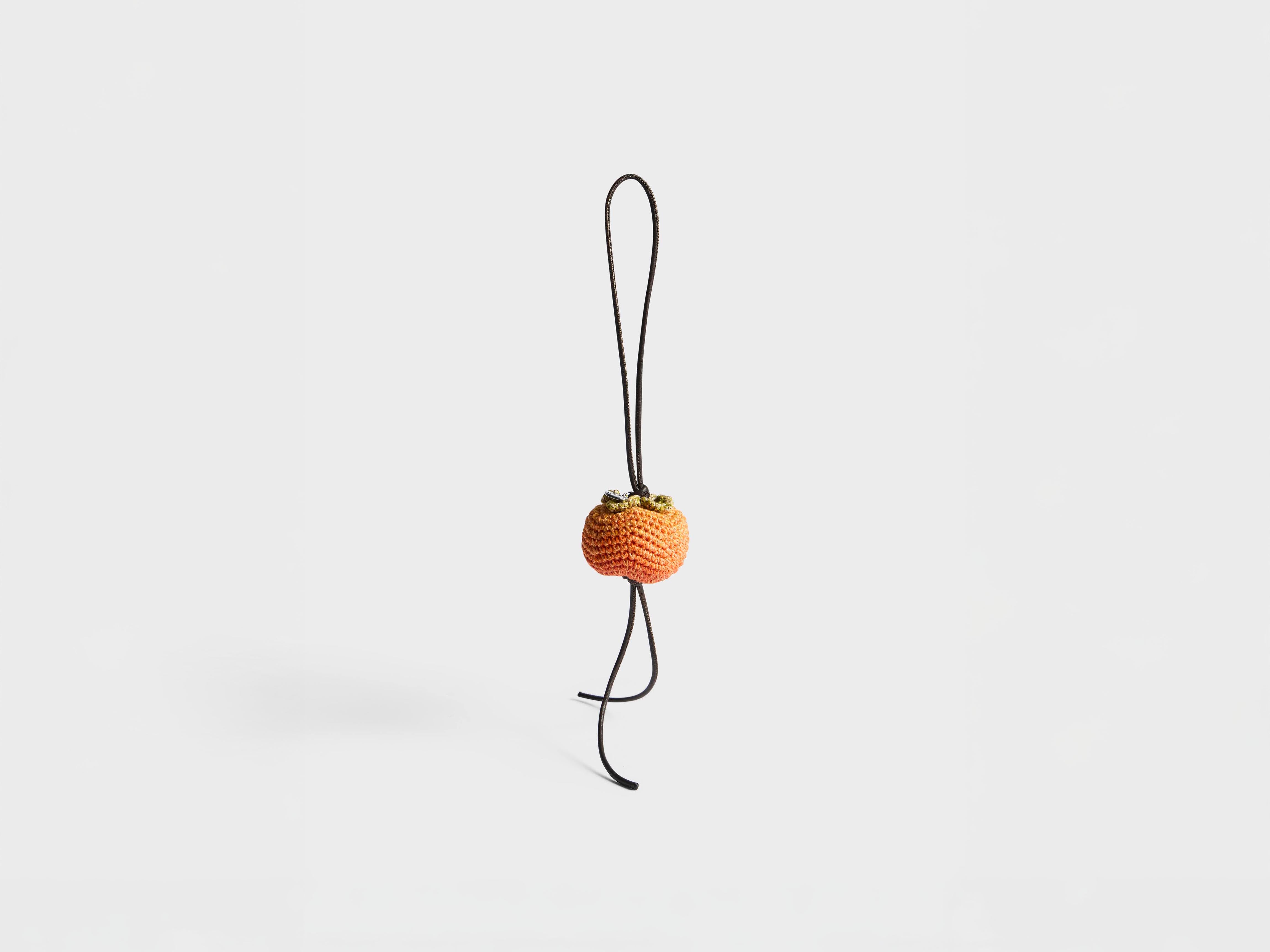 J.W.Anderson Bag Charms Persimmon Charm Taschenanhänger Orange
