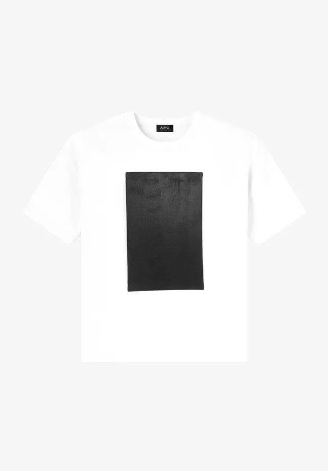 A.P.C. FRGMT. Olivier M T-Shirt schwarz Print