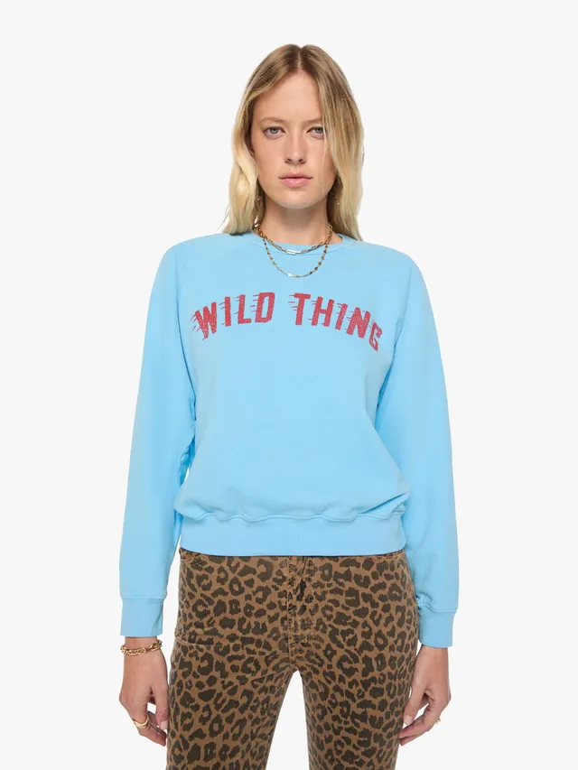 Mother The Concert Sweatshirt Wild Thing Hellblau