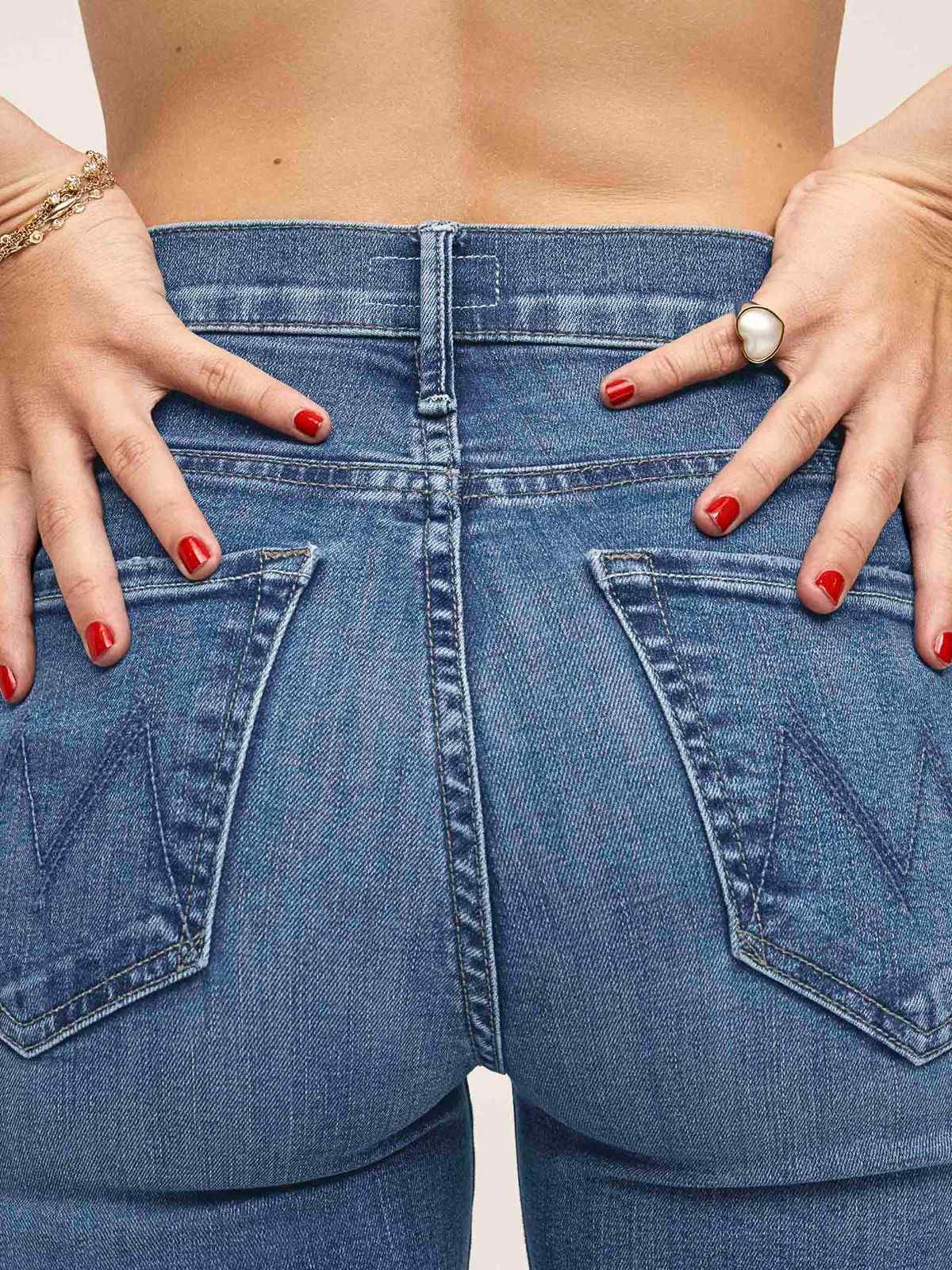 Mother Lil Hustler Petite Jeans Healing Jar Flare