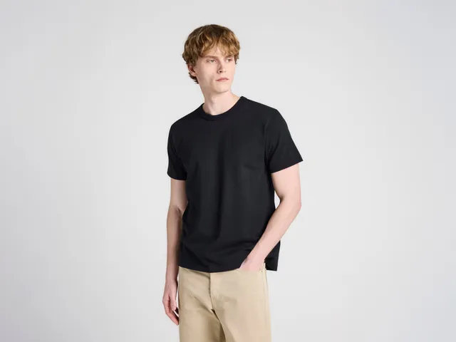 J.W.Anderson Anchor T-Shirt Herren Schwarz Stickerei