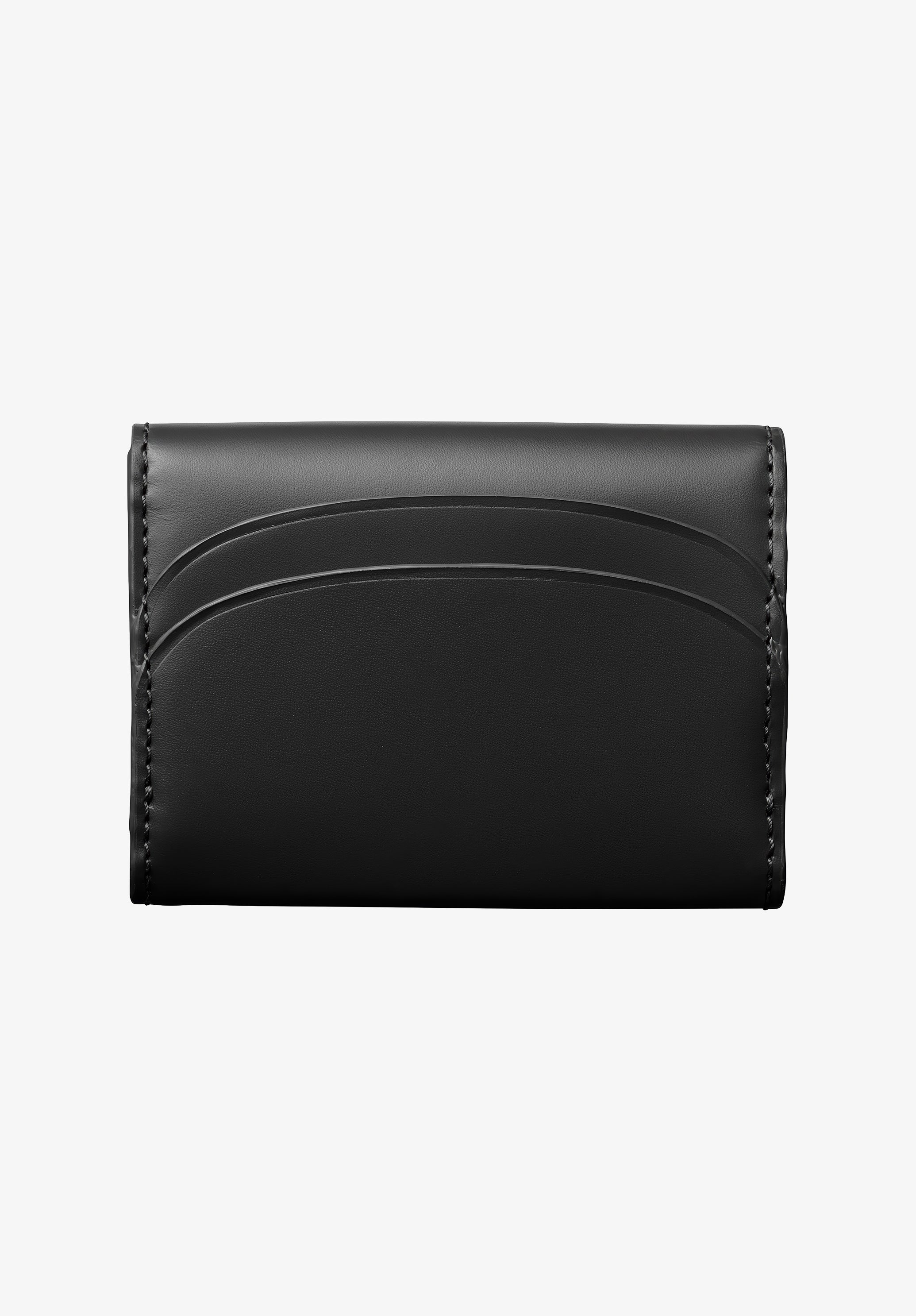 A.P.C. Genève Business Kartenhalter Leder TU Gold-Logo