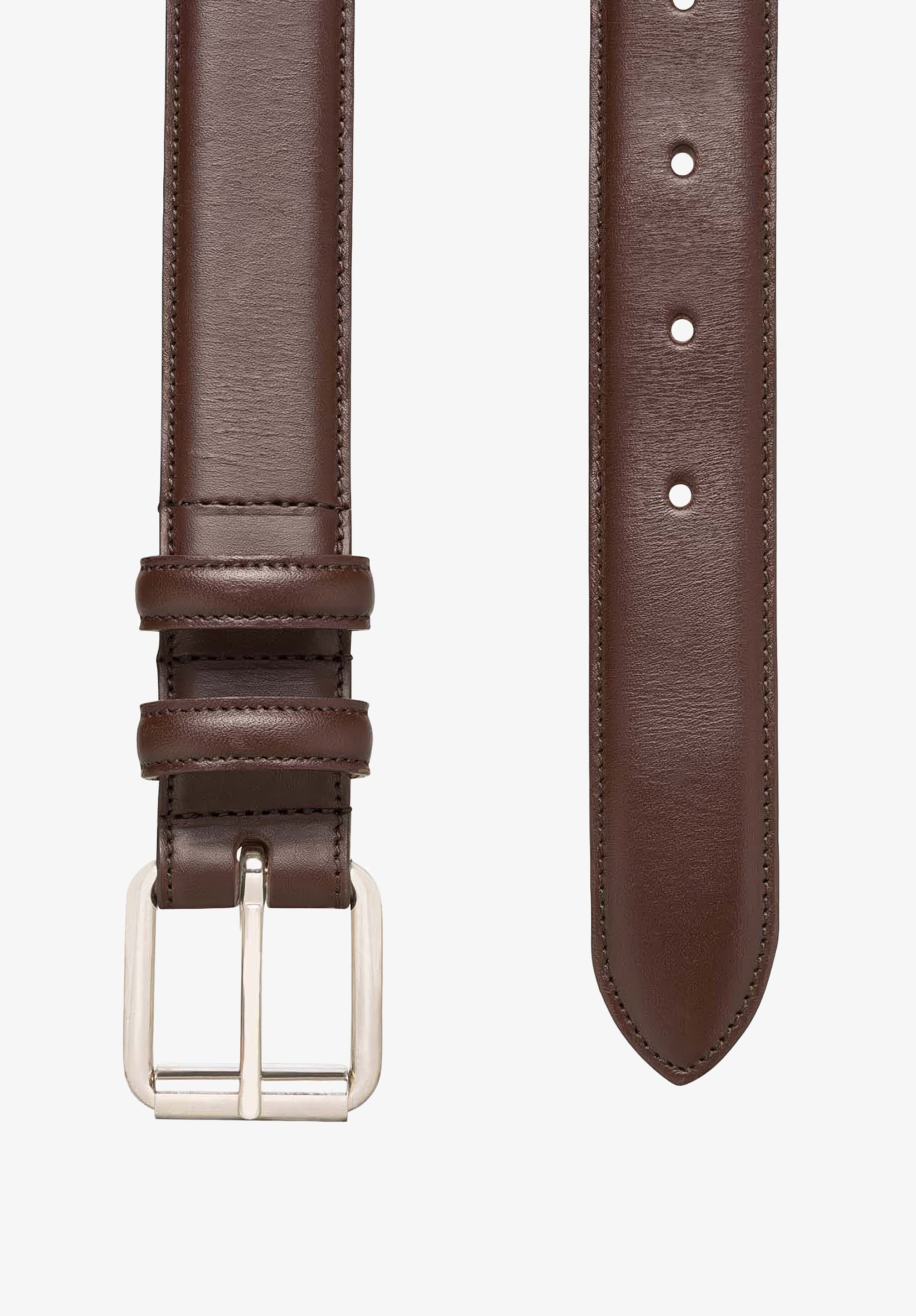 A.P.C. Paris Gürtel Glattleder Silberschnalle