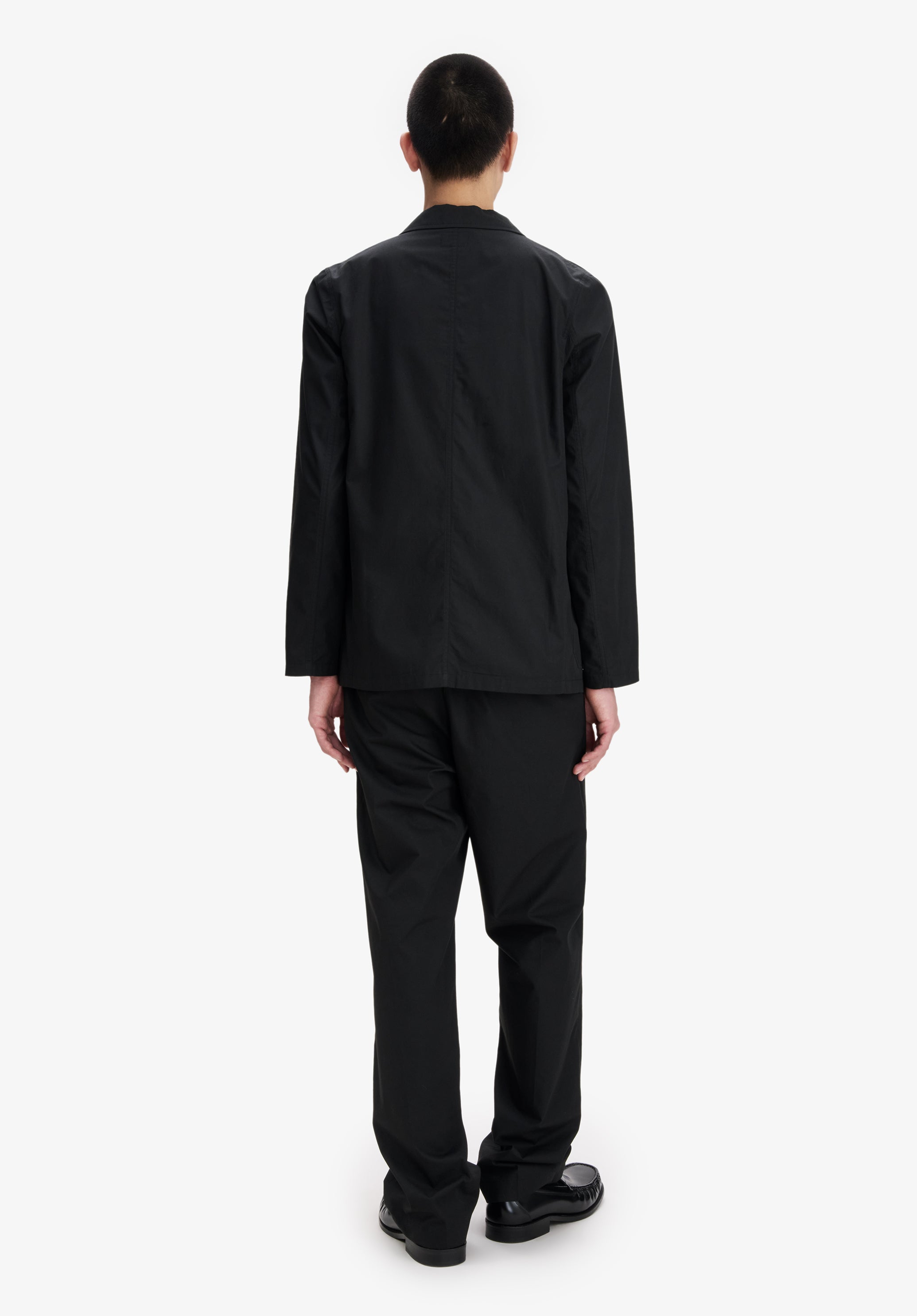 A.P.C. Hose Schwarz Bio-Baumwolle Gerade Gr. 50