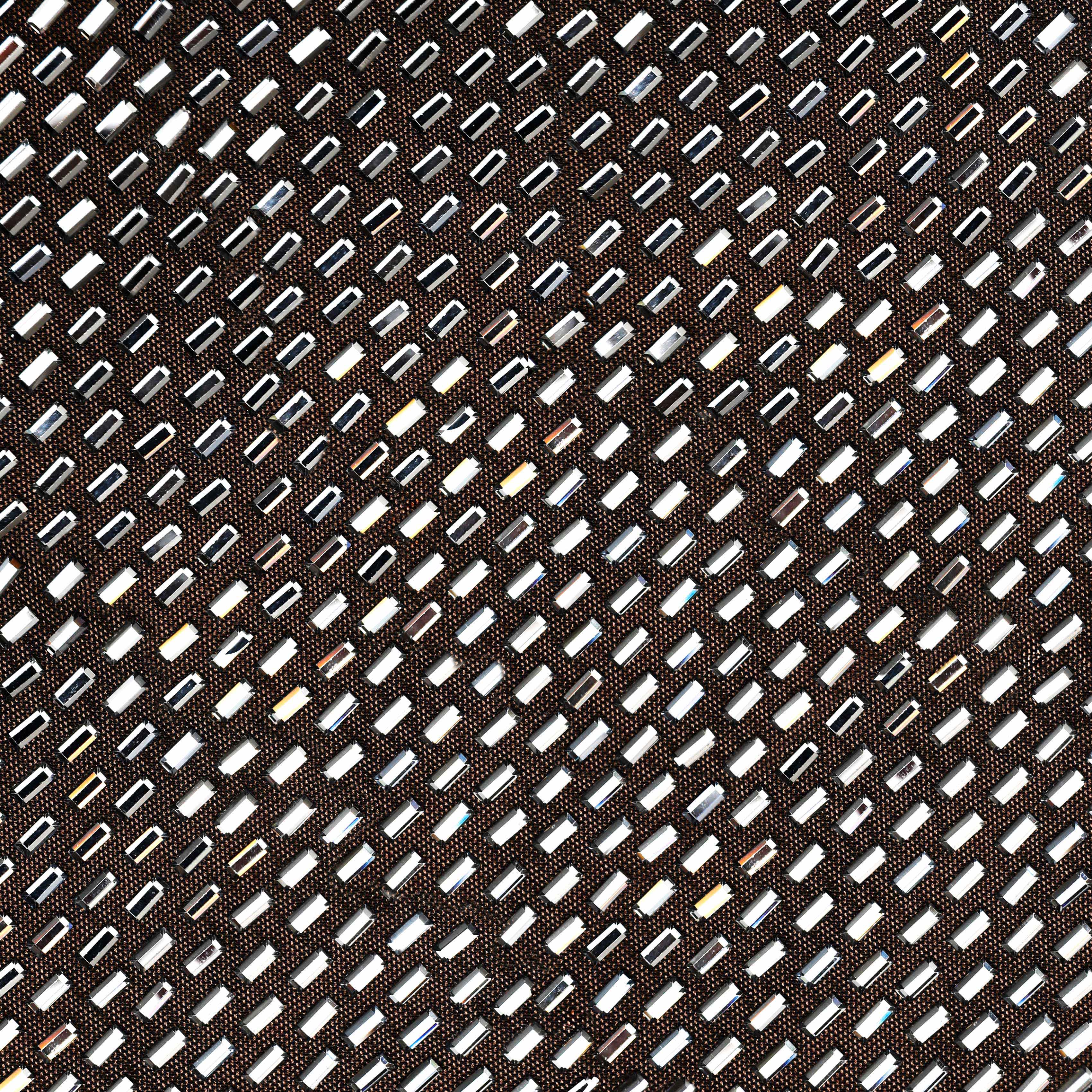 Self Portrait Rhinestone Mesh Mini Kleid Gunmetal Strass