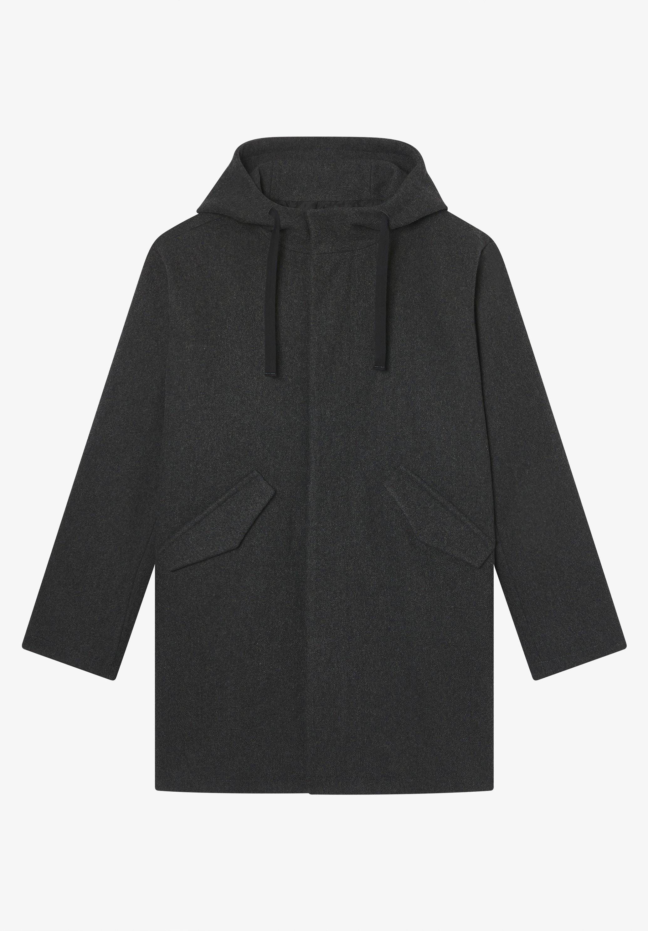 A.P.C. Wollparka anthrazitgrau Herren Gr.M recycelt