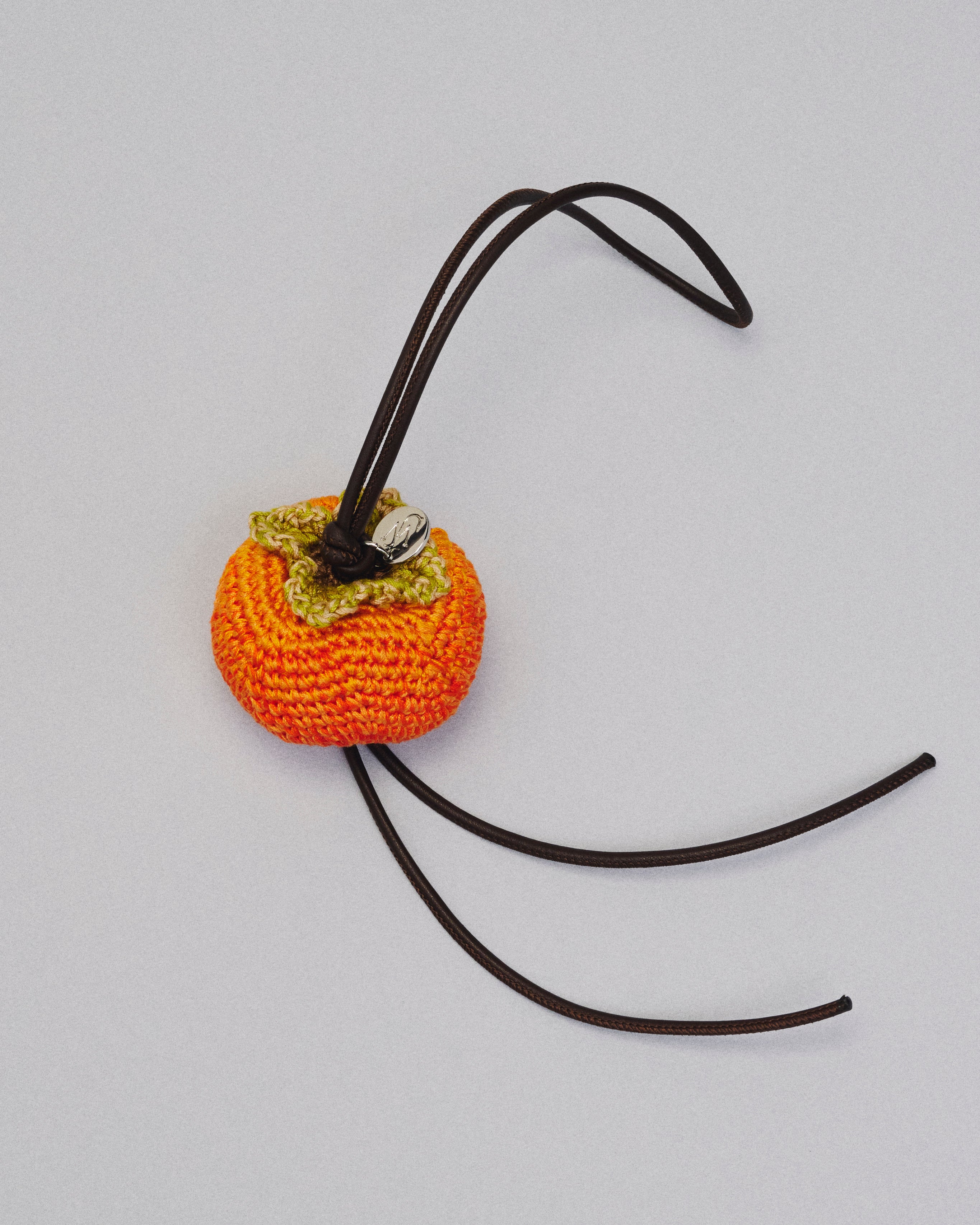 J.W.Anderson Bag Charms Persimmon Charm Taschenanhänger Orange