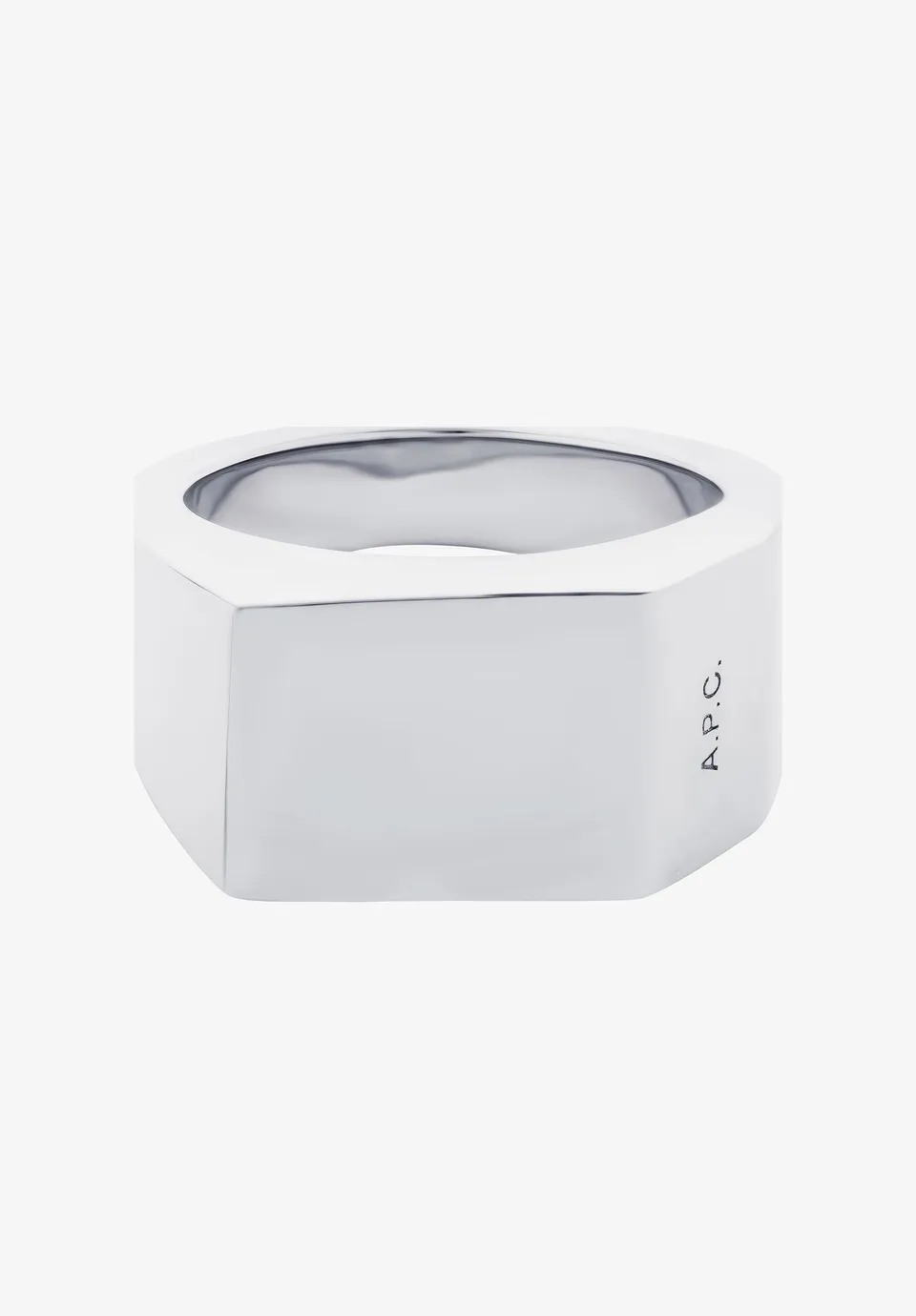 A.P.C. Accessories Siegelring Minimal Ring Silber Gr. 54