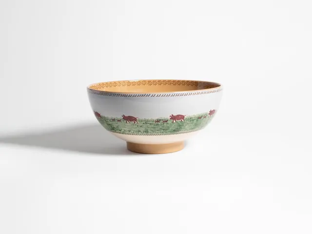 J.W. Anderson Tableware Nicholas Mosse Salatschüssel blau