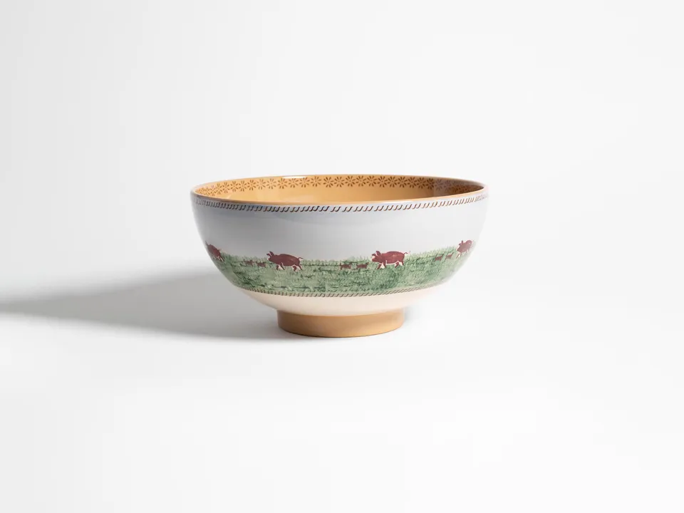 J.W. Anderson Tableware Nicholas Mosse Salatschüssel blau