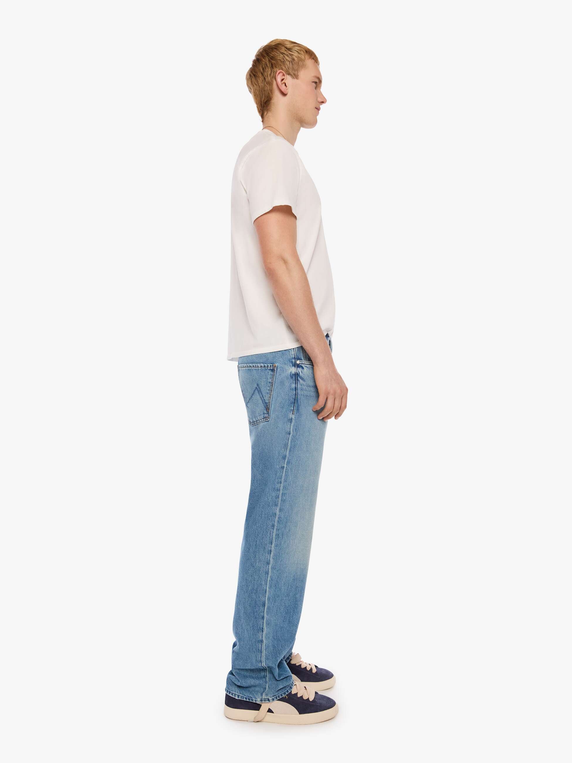 Mother The Big Shot Jeans Last Man Standing Hellblau