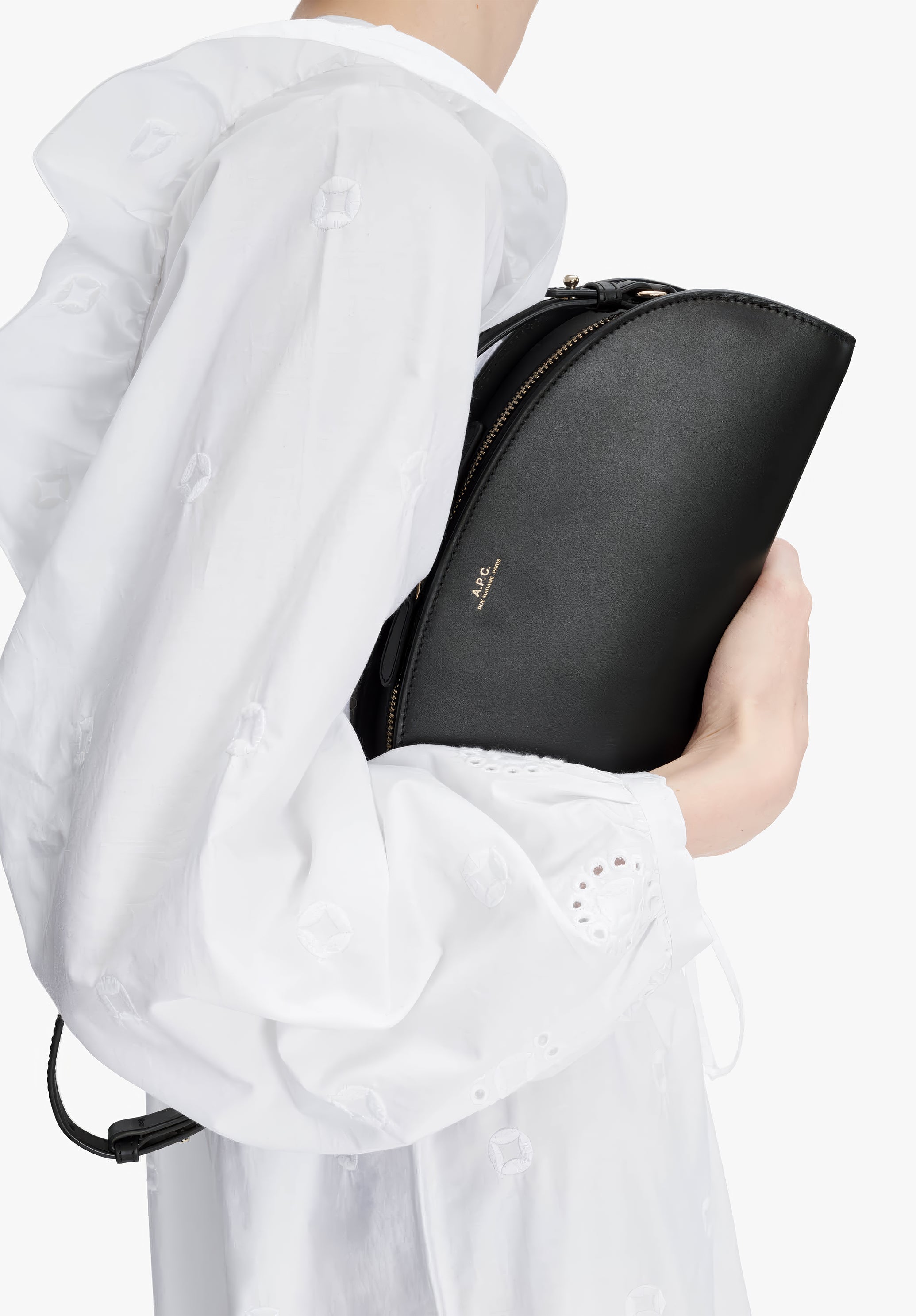 A.P.C. Demi-Lune Shoulder Tasche TU Schultertasche