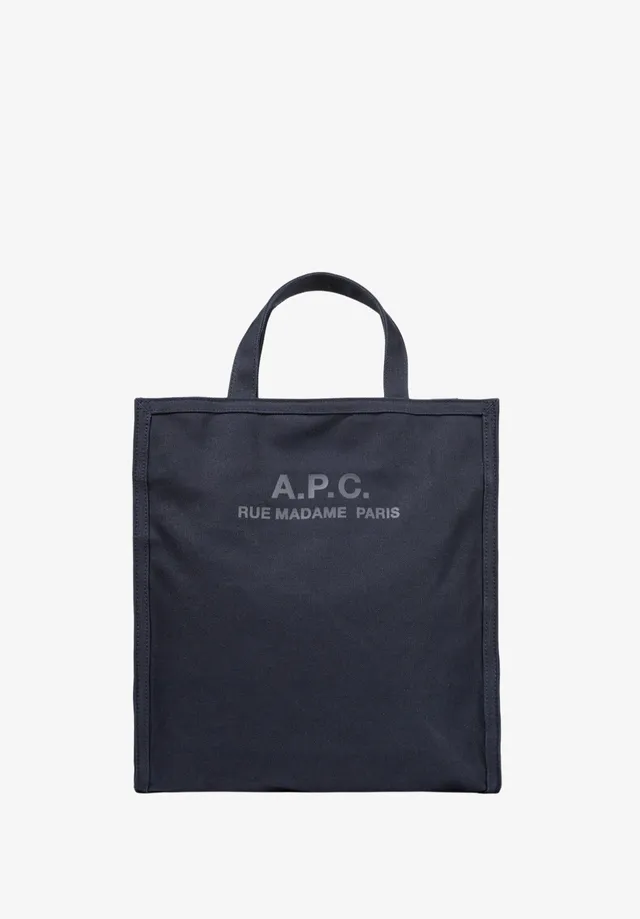 A.P.C. Récupération Tragetasche Blau Canvas 40x36