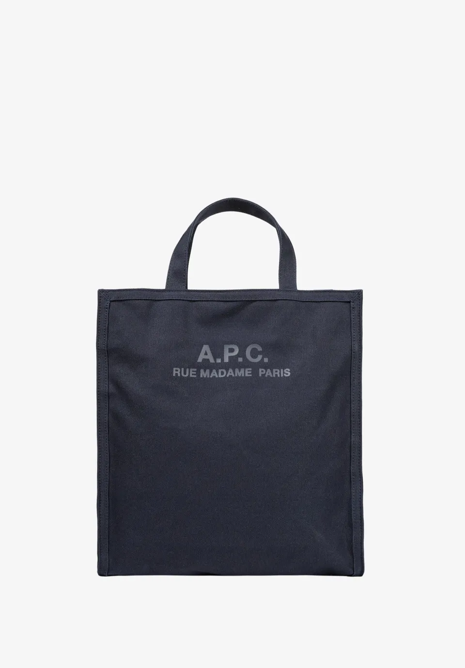 A.P.C. Récupération Tragetasche Blau Canvas 40x36