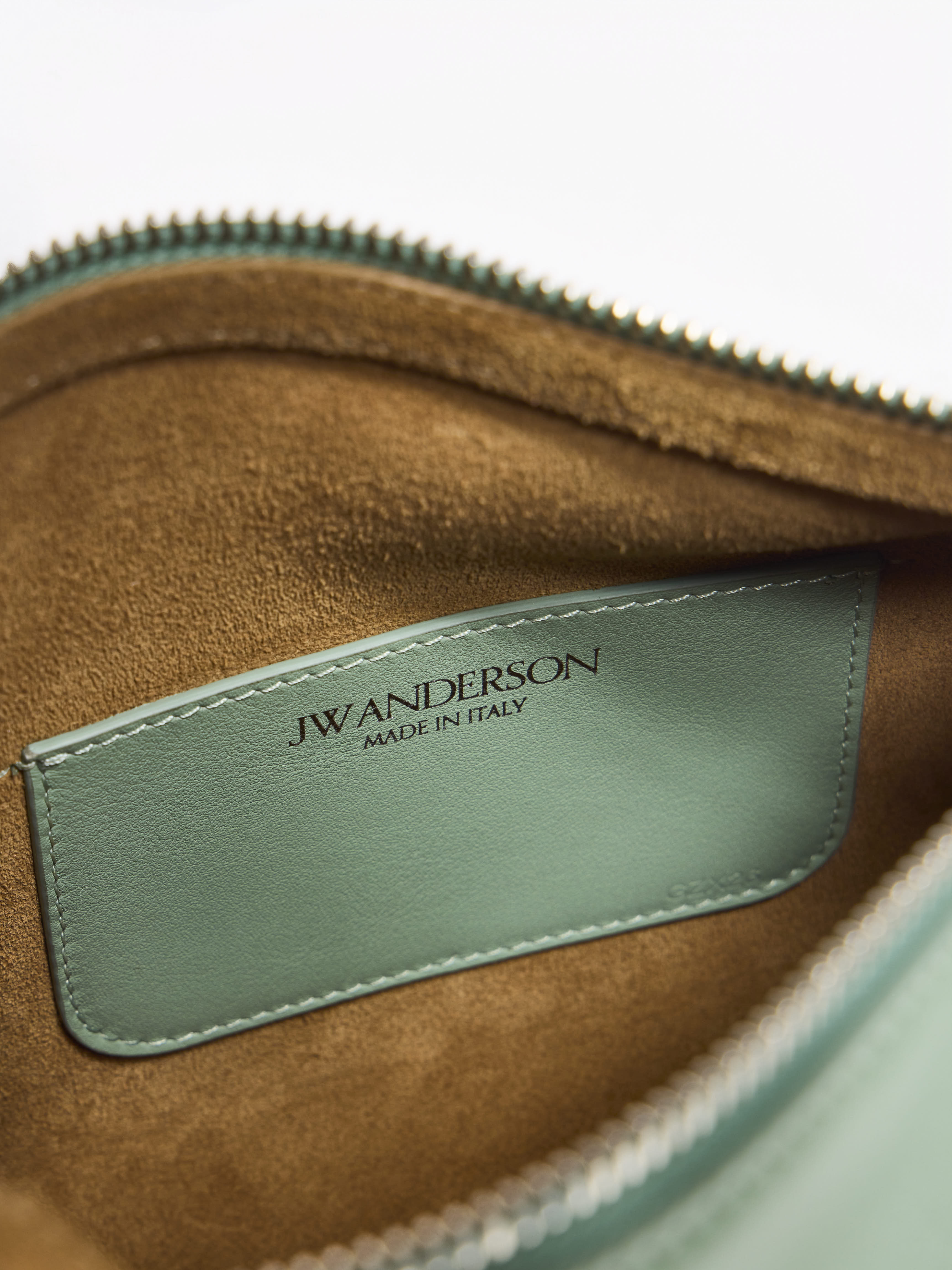J.W.Anderson Small Loafer Bag Tasche Salbei Leder