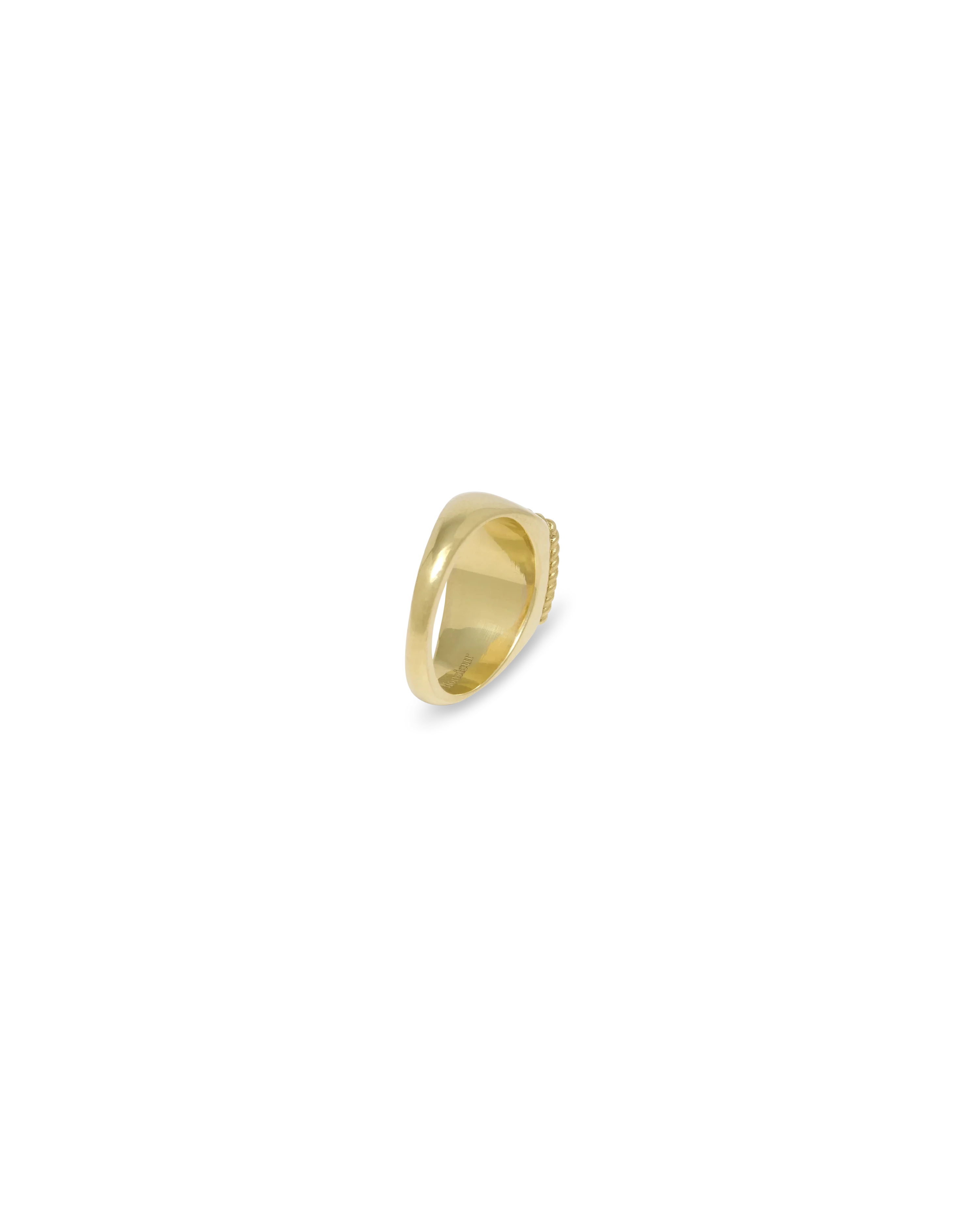 Drôle De Monsieur Bague Emeraude Ring Gold Smaragd Gr. 58