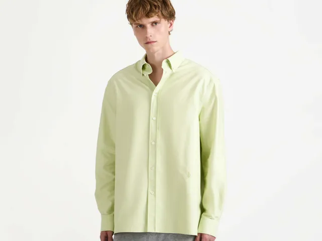 J.W.Anderson Classic Shirt Hemd Lime Oxford 50