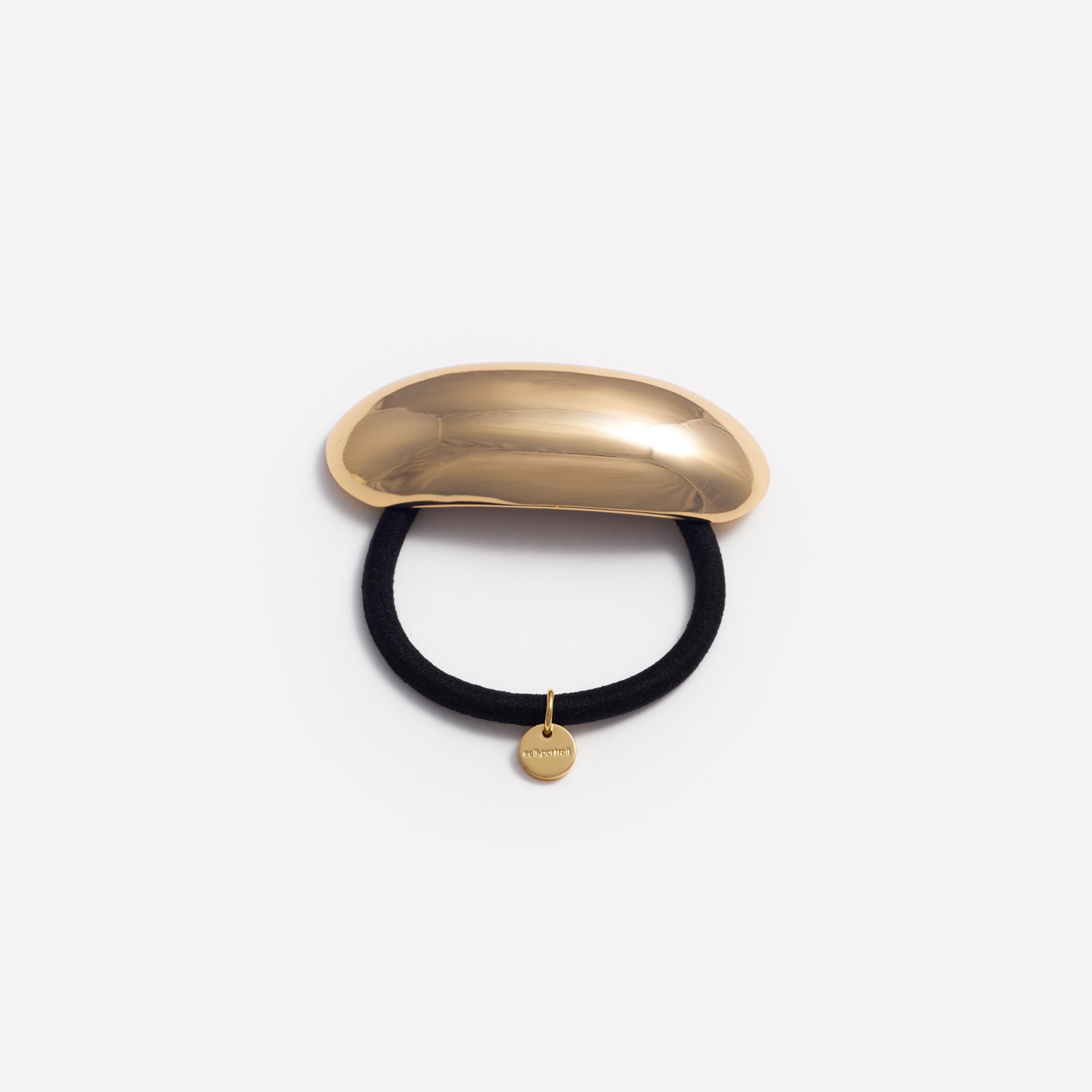 Self Portrait Gold Bar Hair Cuff Haarschmuck Gold