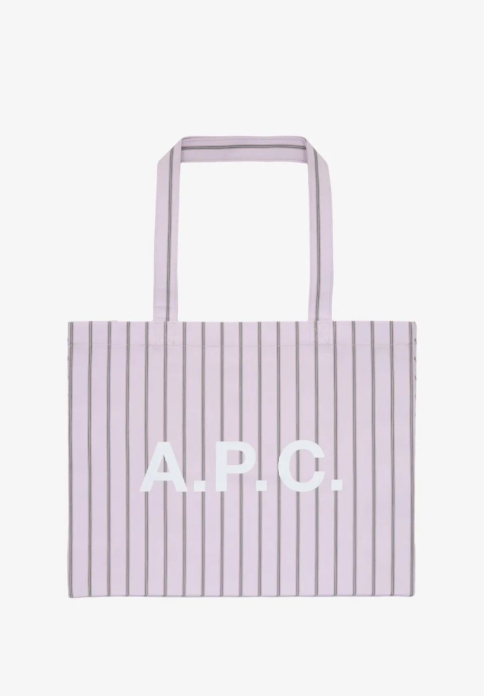 A.P.C. Diane Shopping-Tasche rosa Baumwolle 45cm