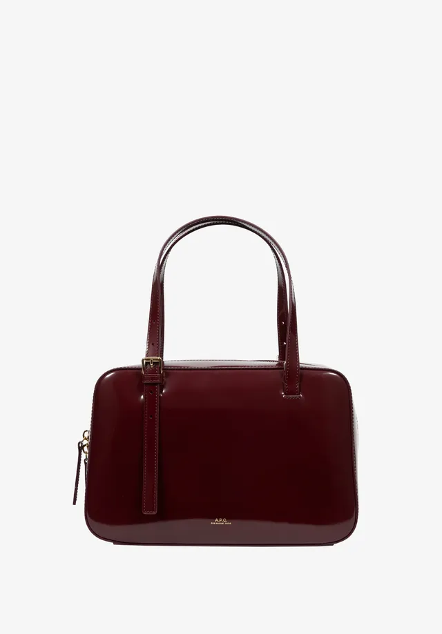 A.P.C. Virginie Box Tasche Schultertasche Logo