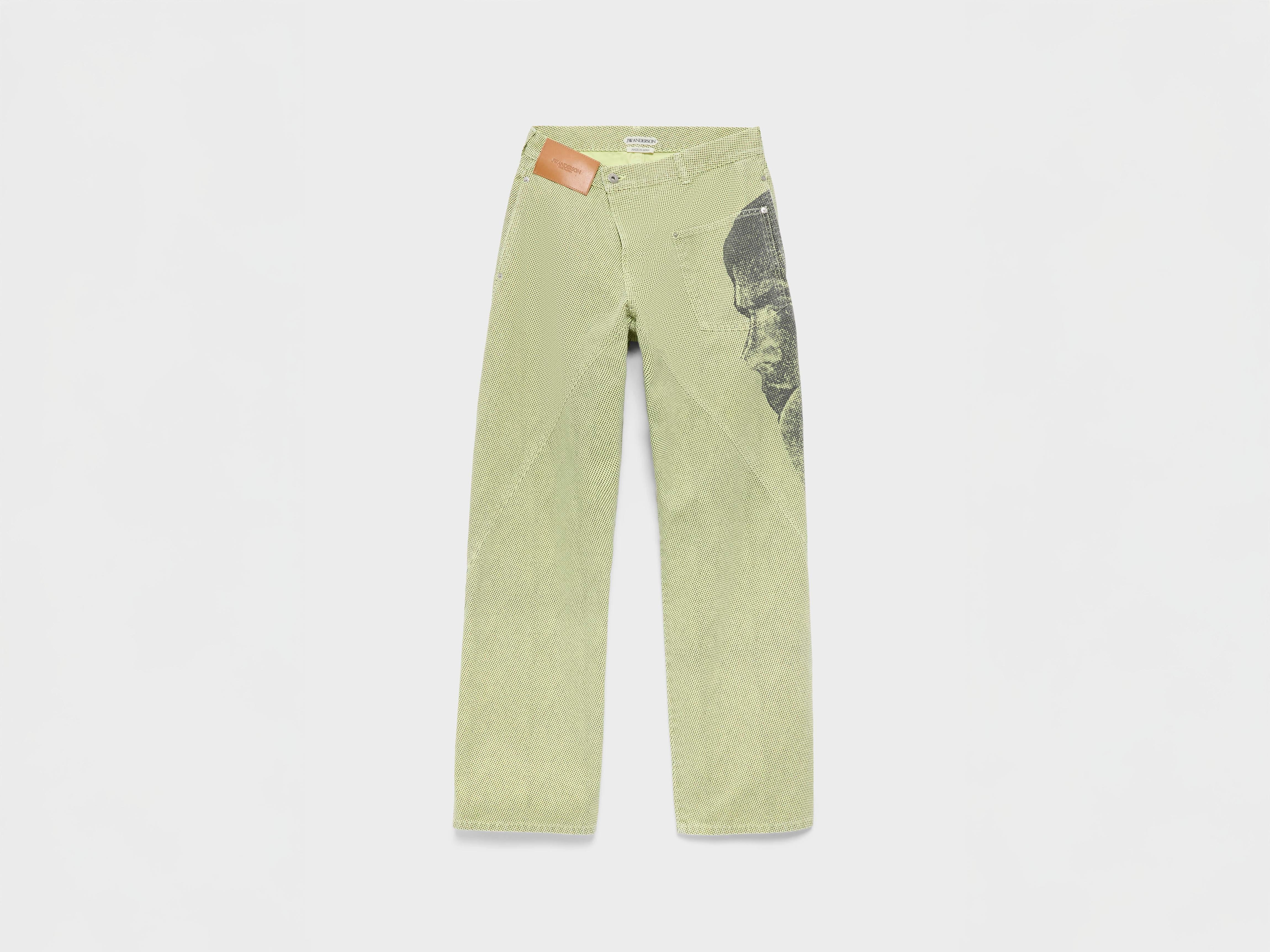 J.W.Anderson Twisted Workwear Jeans Gelb