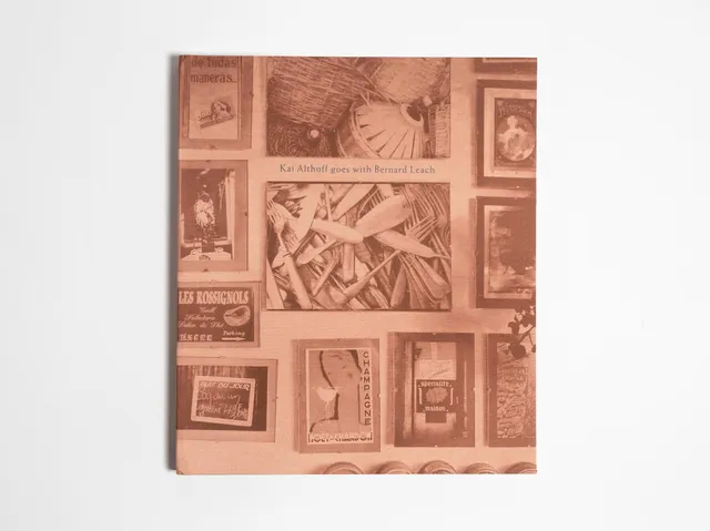 J.W.Anderson Kai Althoff Bernard Leach Katalog Buch