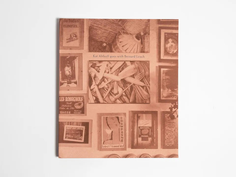 J.W.Anderson Kai Althoff Bernard Leach Katalog Buch