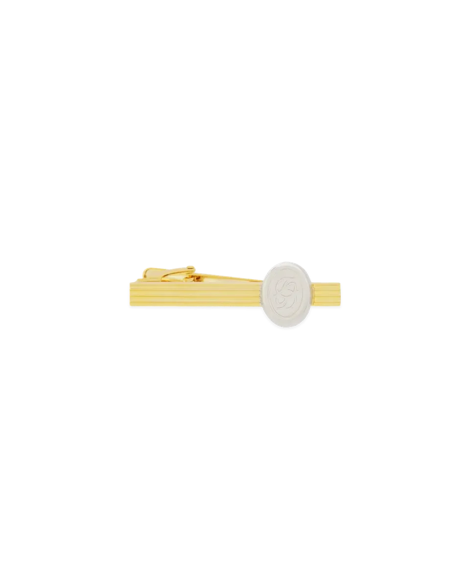 Drôle De Monsieur Pince à Cravate Krawattennadel Messing Gold